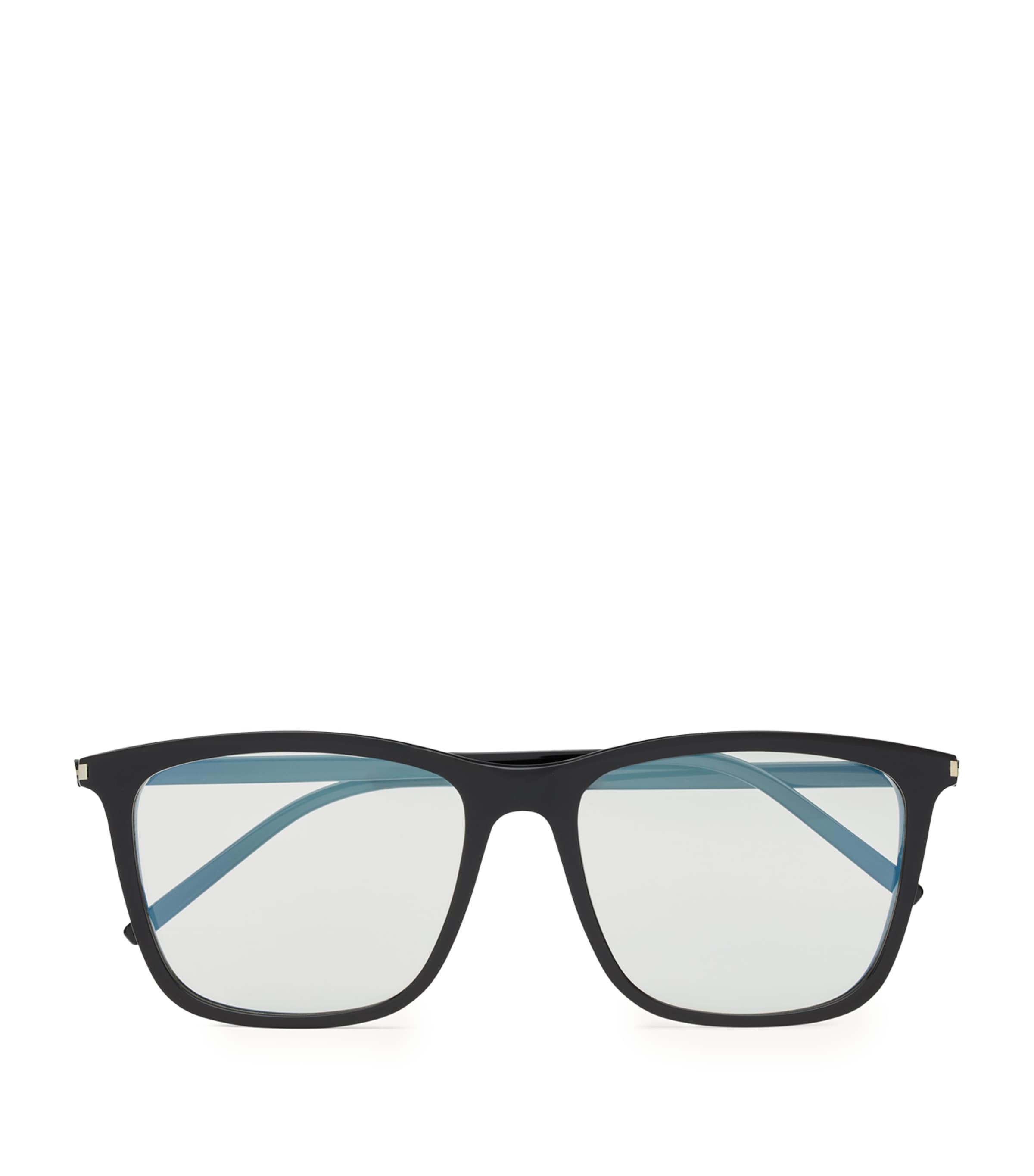 Saint Laurent Acetate Sl 851 Sunglasses In Black