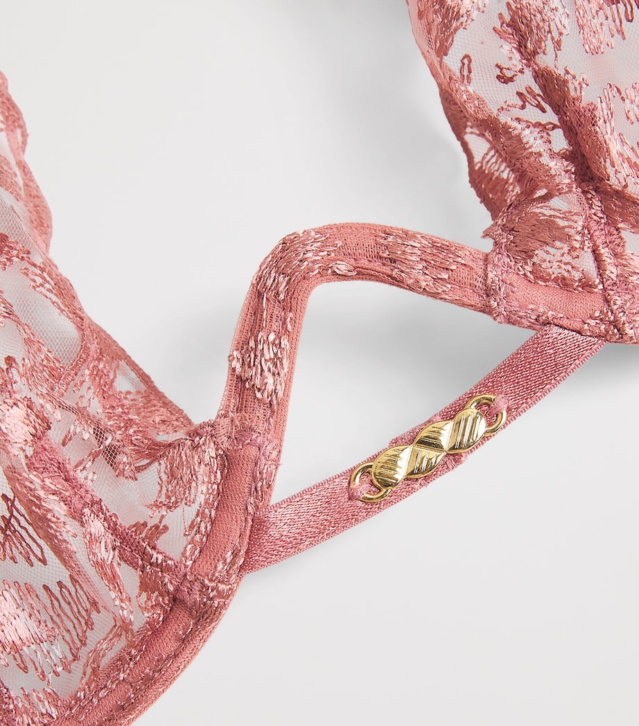 Crazy in Love Triangle Bra WARM PINK Image 4