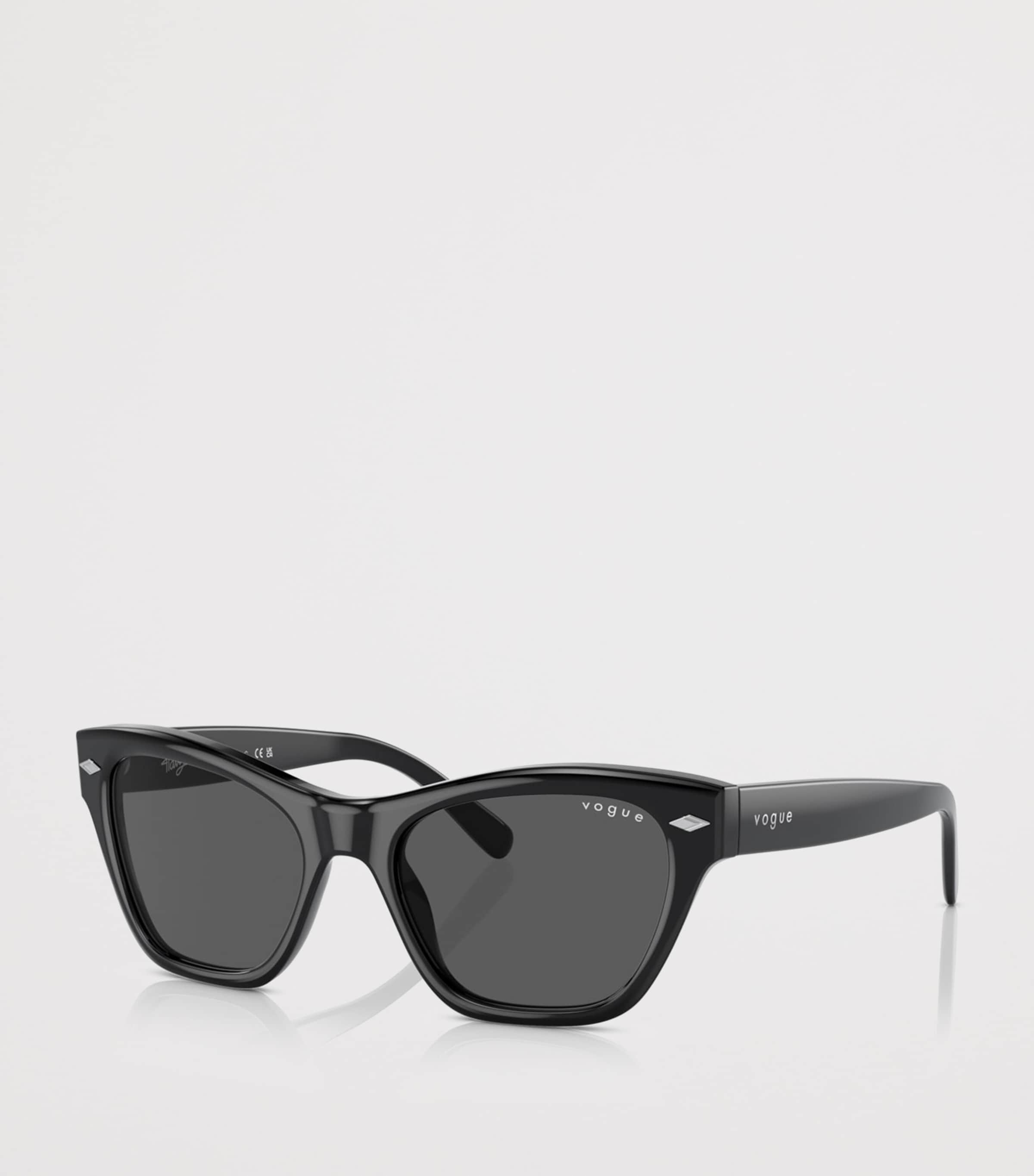 Vogue Acetate Cat Eye Sunglasses Image 2