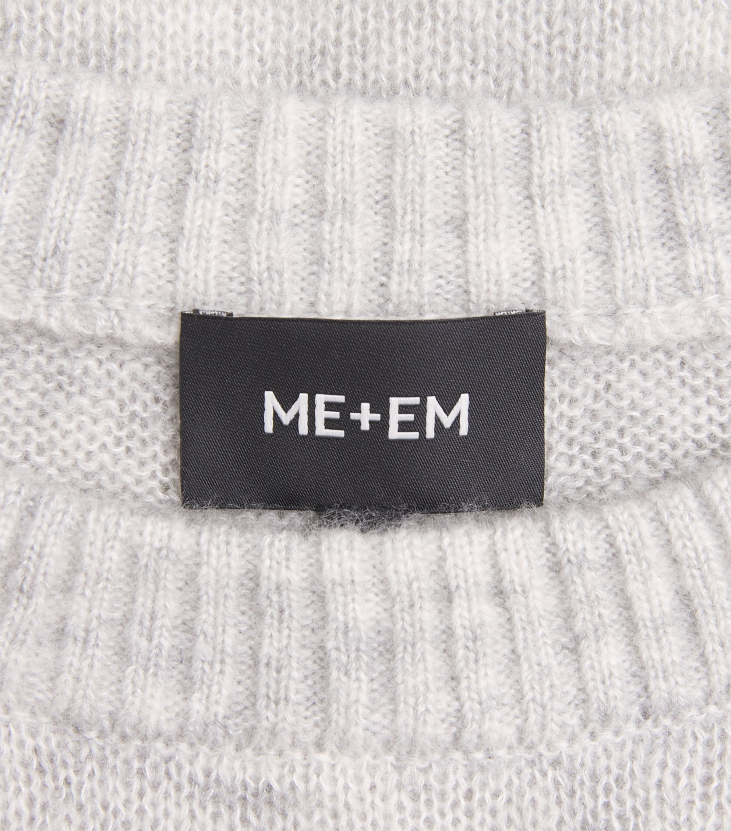 Wool-Cashmere-Silk Sweater PALE GREY M LANGE Image 5