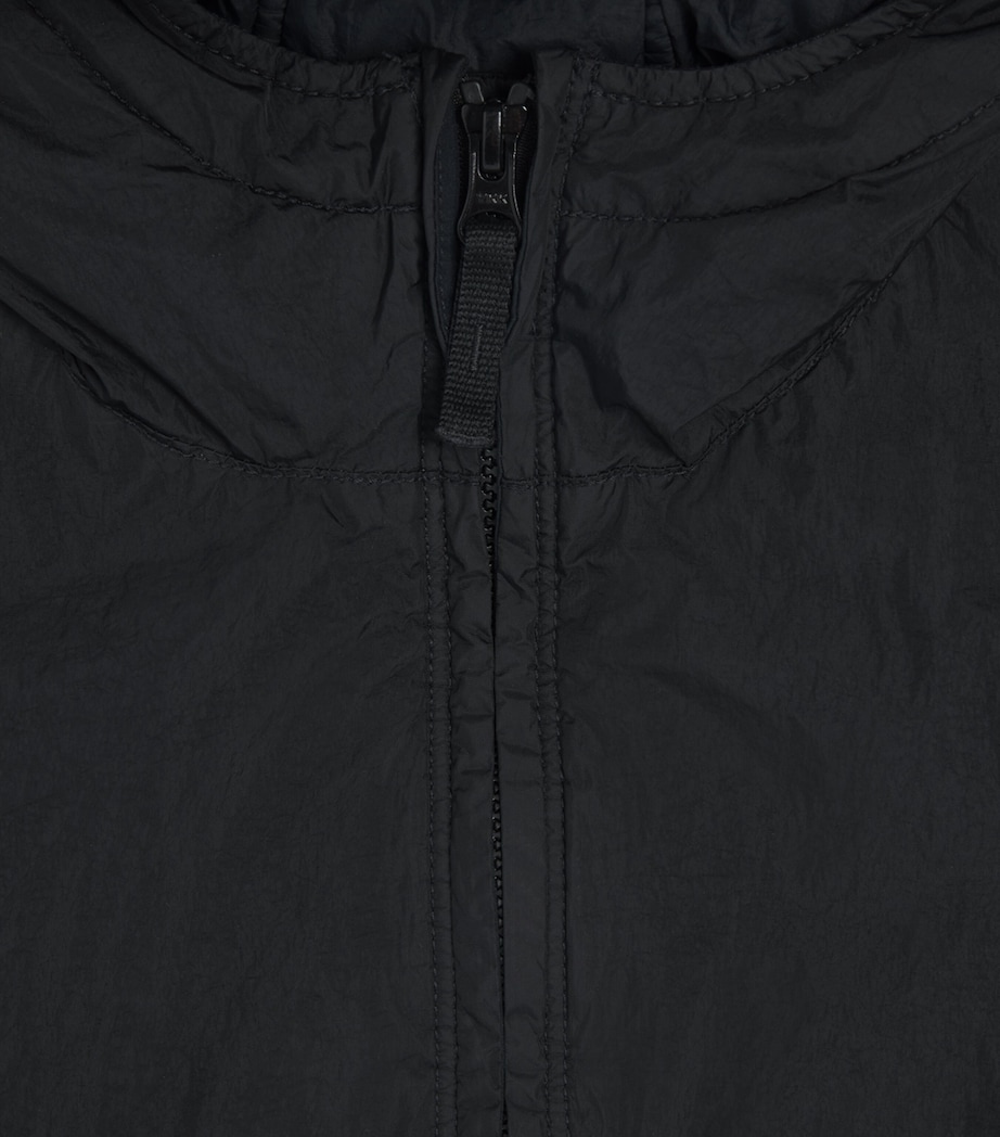Stone Island Junior Crinkle Reps NY Parka Black Image 3