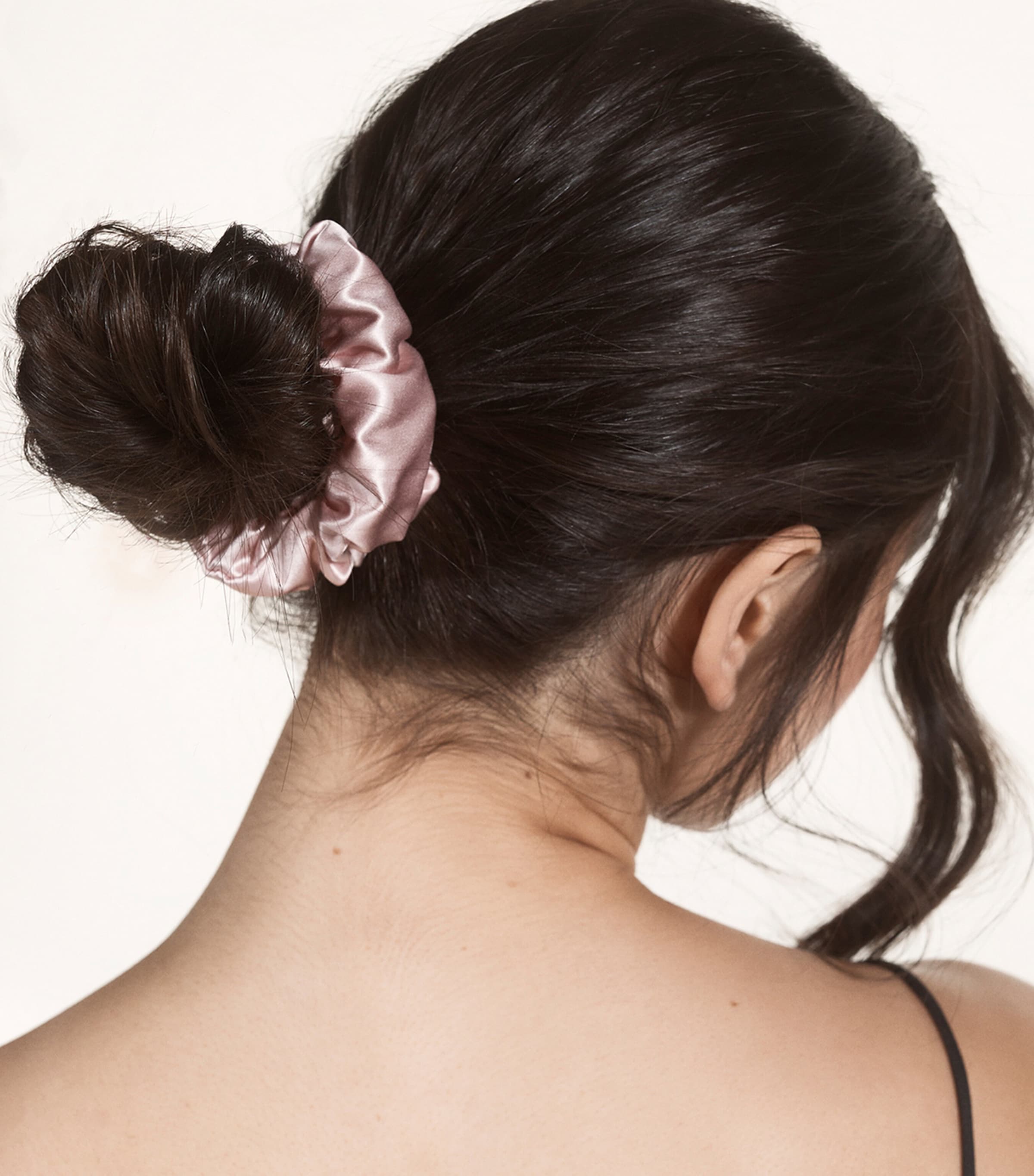 Pure Silk Scrunchies (Set of 3) MULTI Image 4