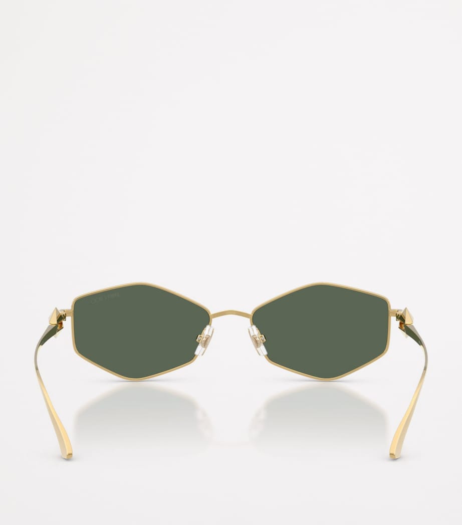 Wire Hexagonal Zoey Sunglasses 302371 Image 4