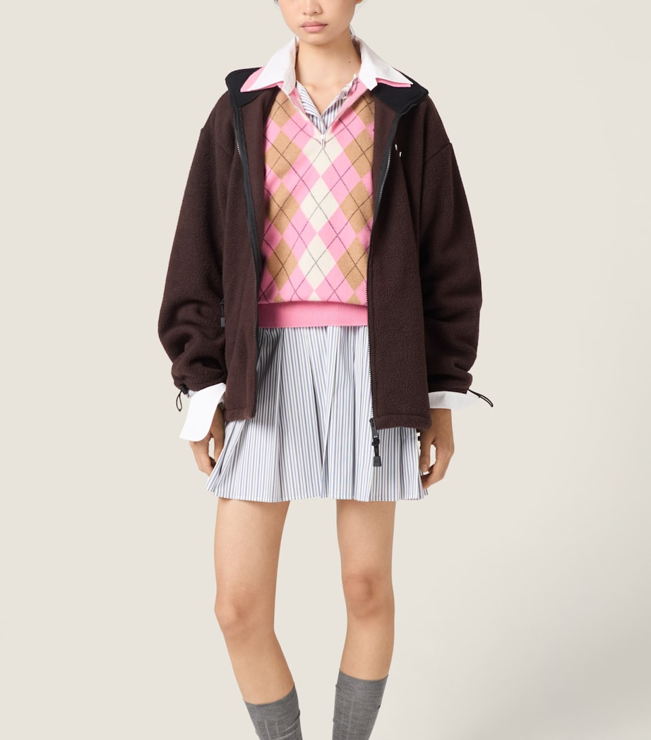 Fleece Zip-Up Jacket F0192 Image 2