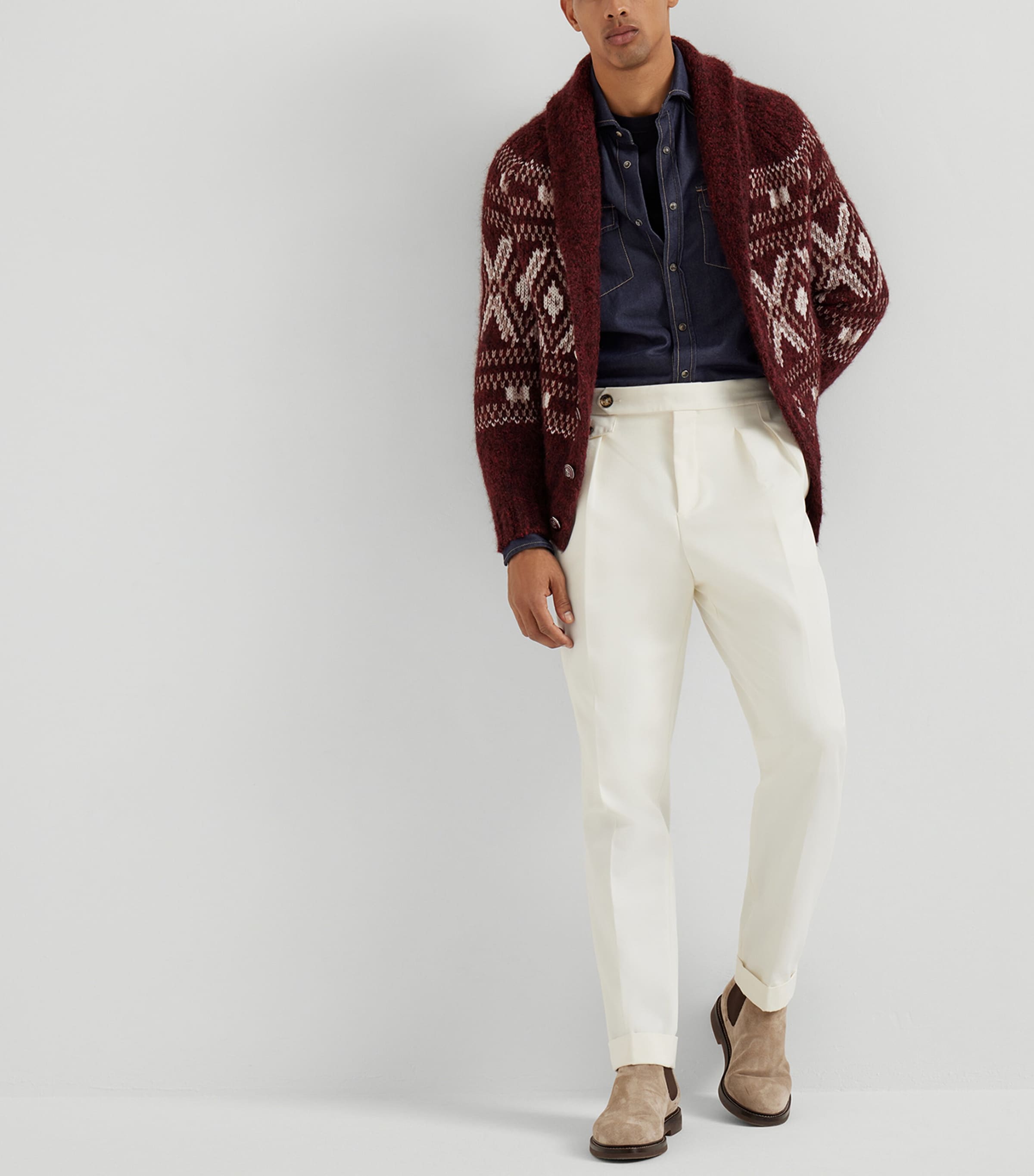 Cotton Crew-Neck T-Shirt C4425 Image 4