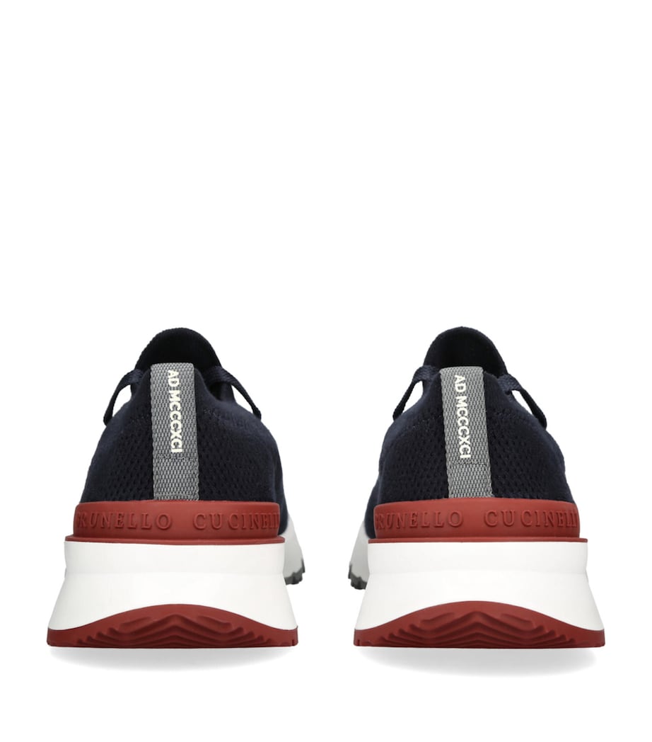 Knitted Sneakers BLUE OTHER Image 2