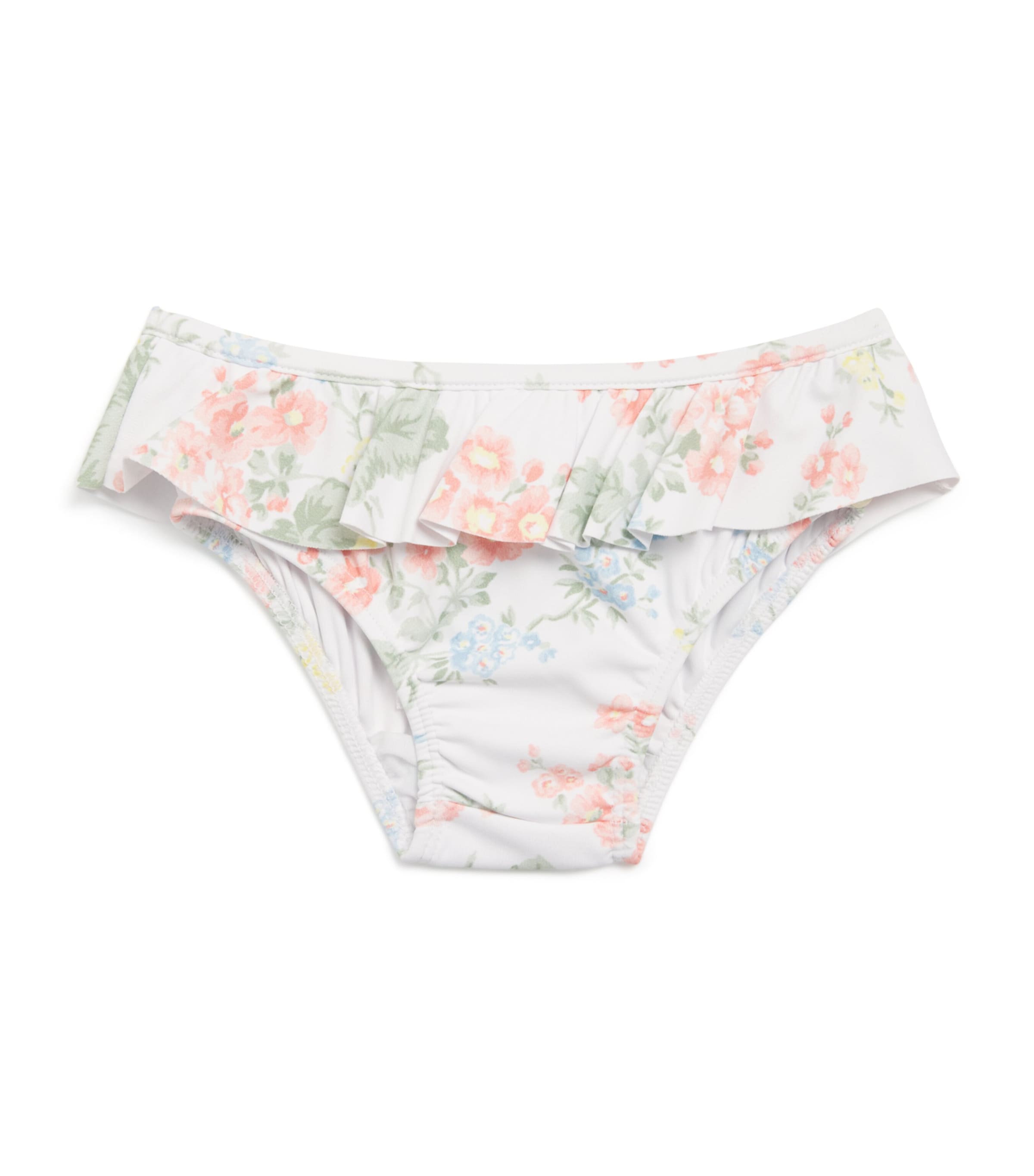 Floral Print Bikini Bottoms (3 Months-3 Years) NACRE Image 1
