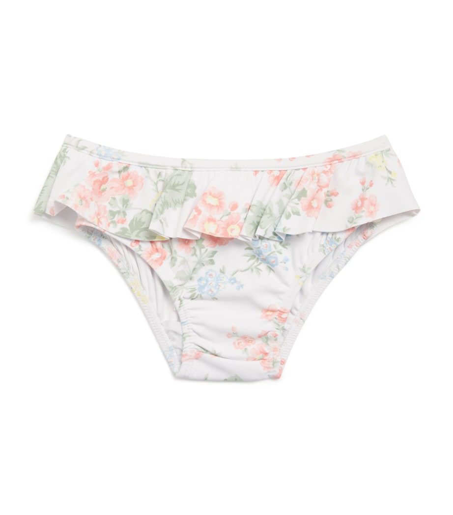 Floral Print Bikini Bottoms (3 Months-3 Years) NACRE Image 1