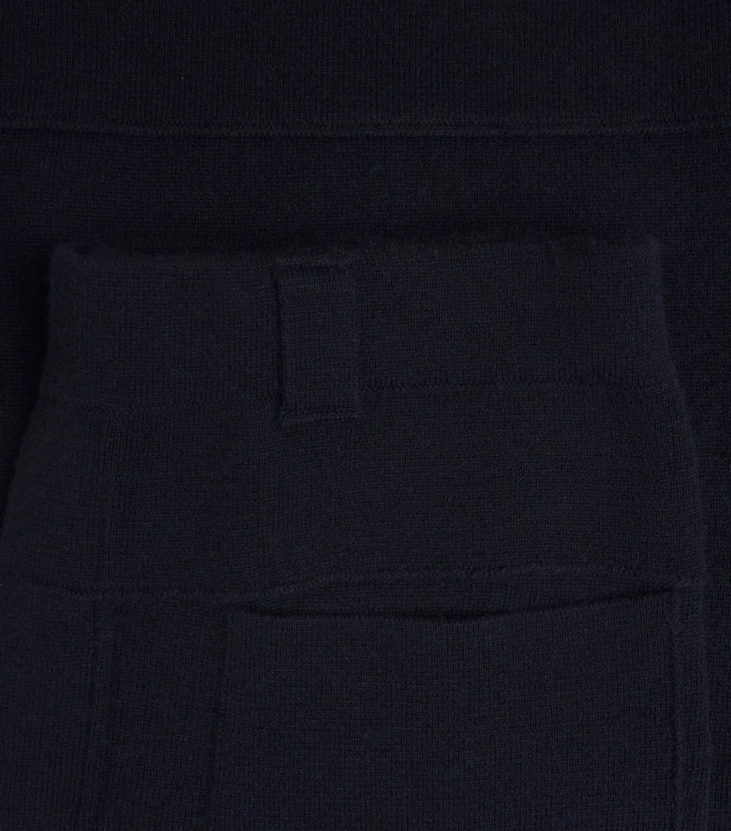 Wool-Cashmere Straight Trousers 14/14 NAVY Image 5