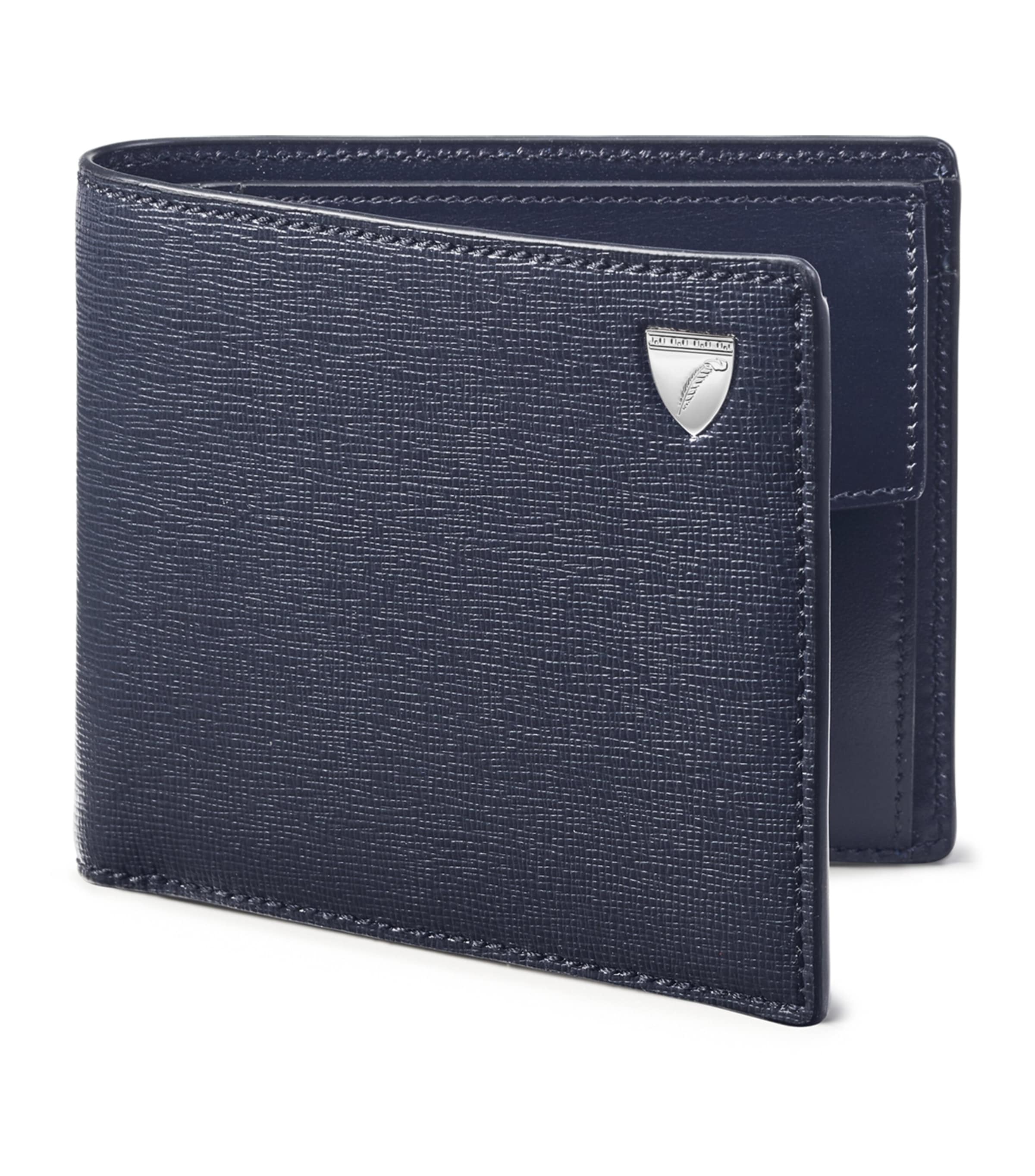 Aspinal Of London Leather Bifold Coin Wallet | Men Accessories | Wallets | Designers | Aspinal of London