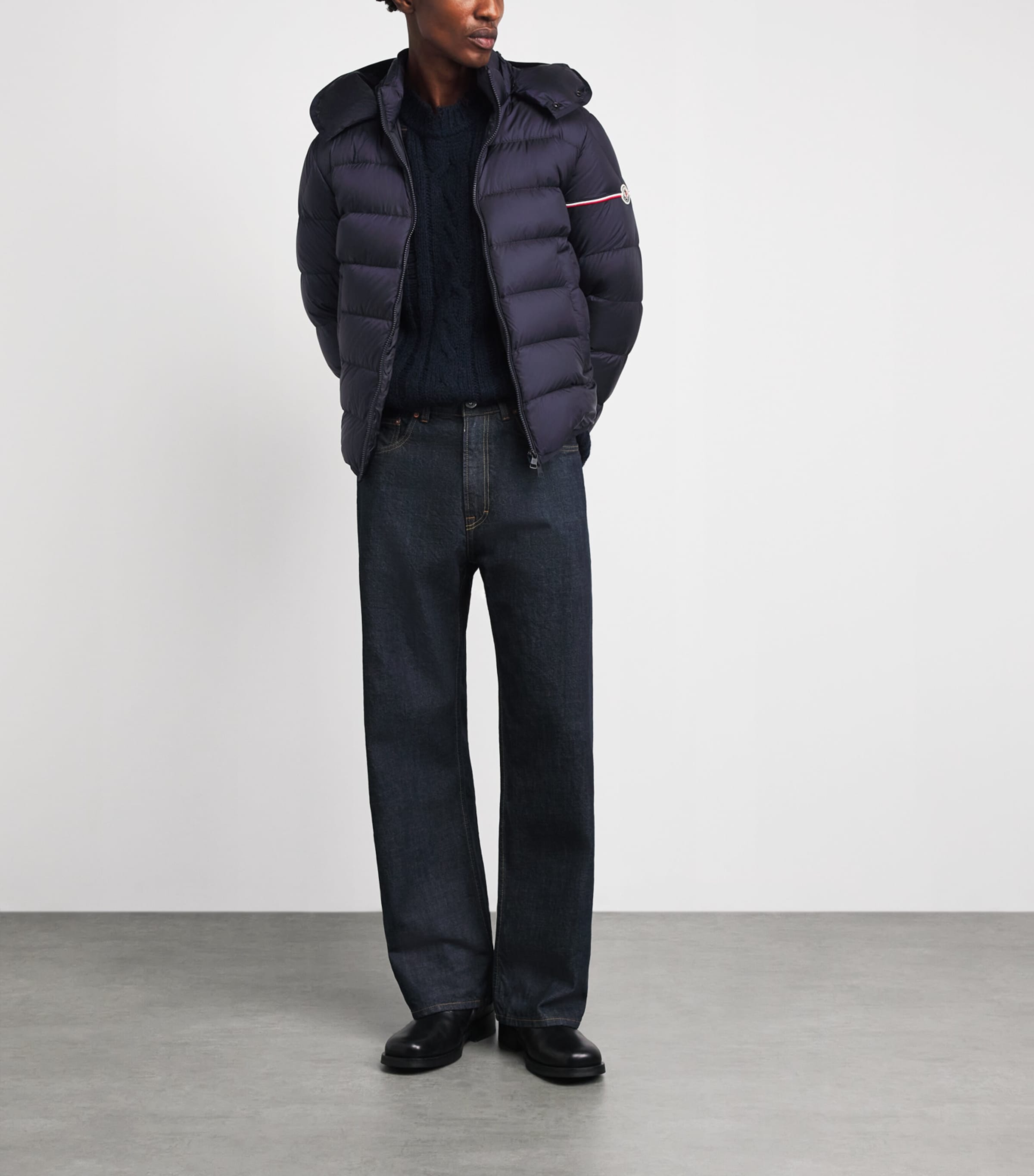 Moncler Mens Down Ravenlock Puffer Jacket Image 2