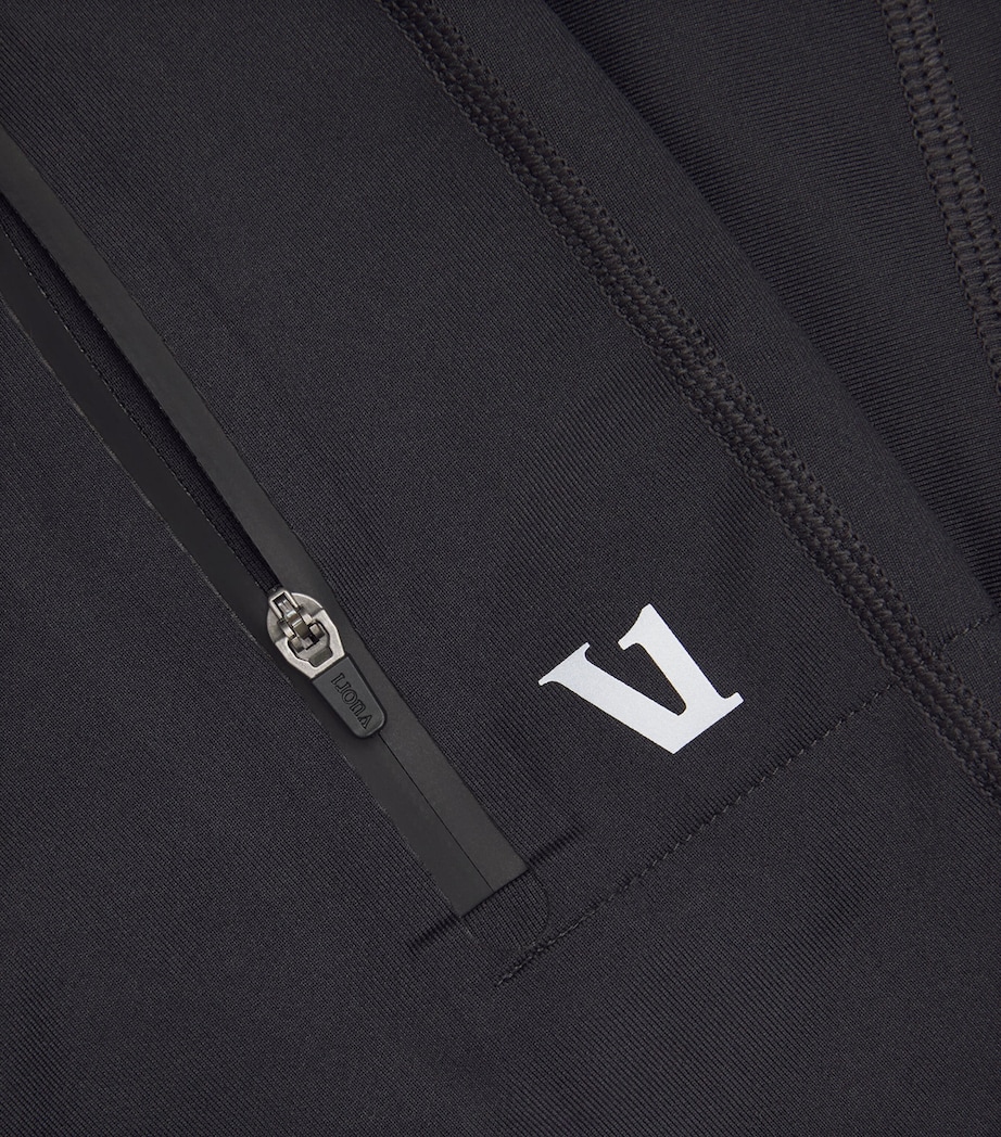 VUORI Mens Sunday Performance Shorts Black Image 5