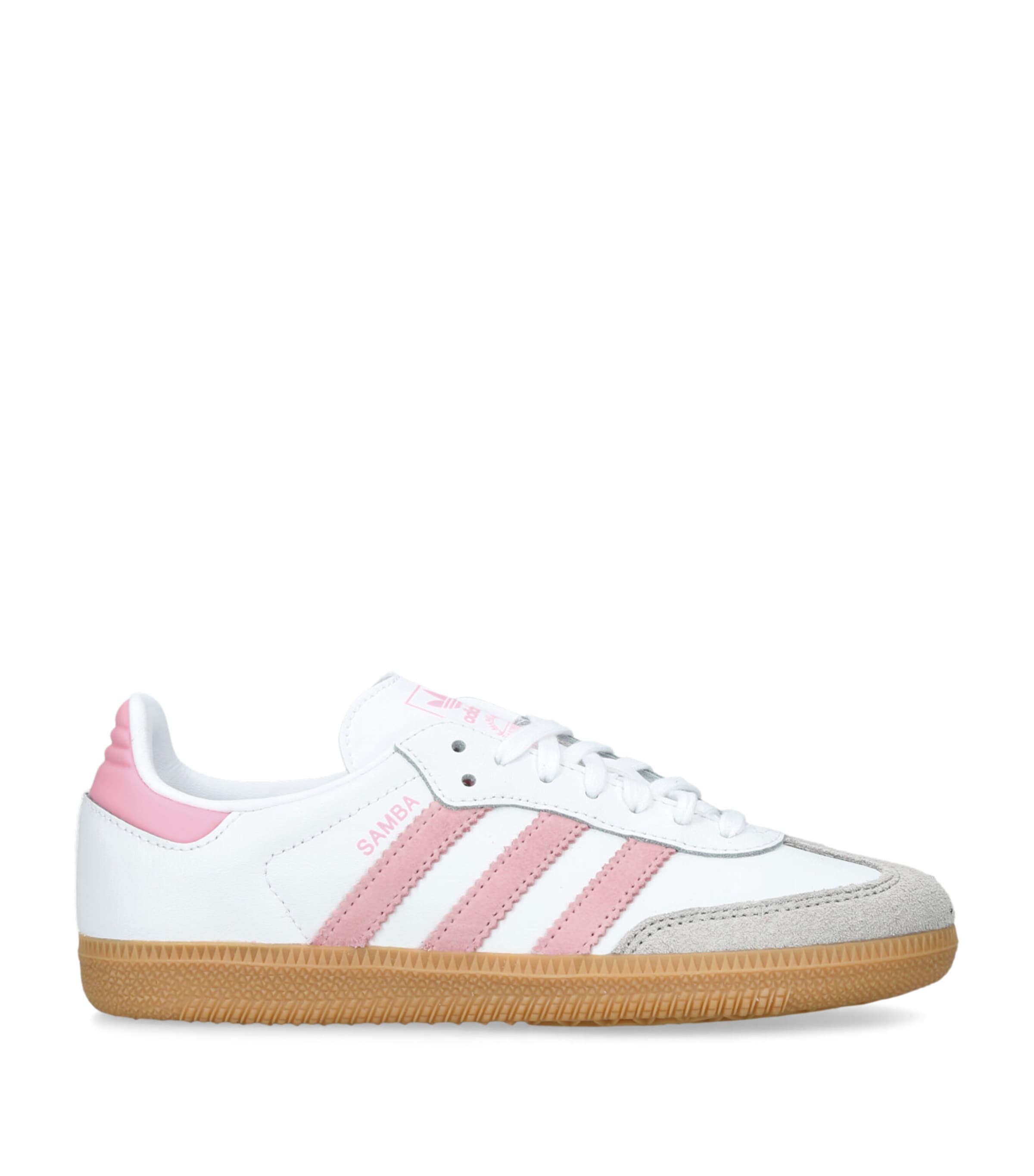 adidas Kids Leather Samba OG Sneakers White/oth Image 1