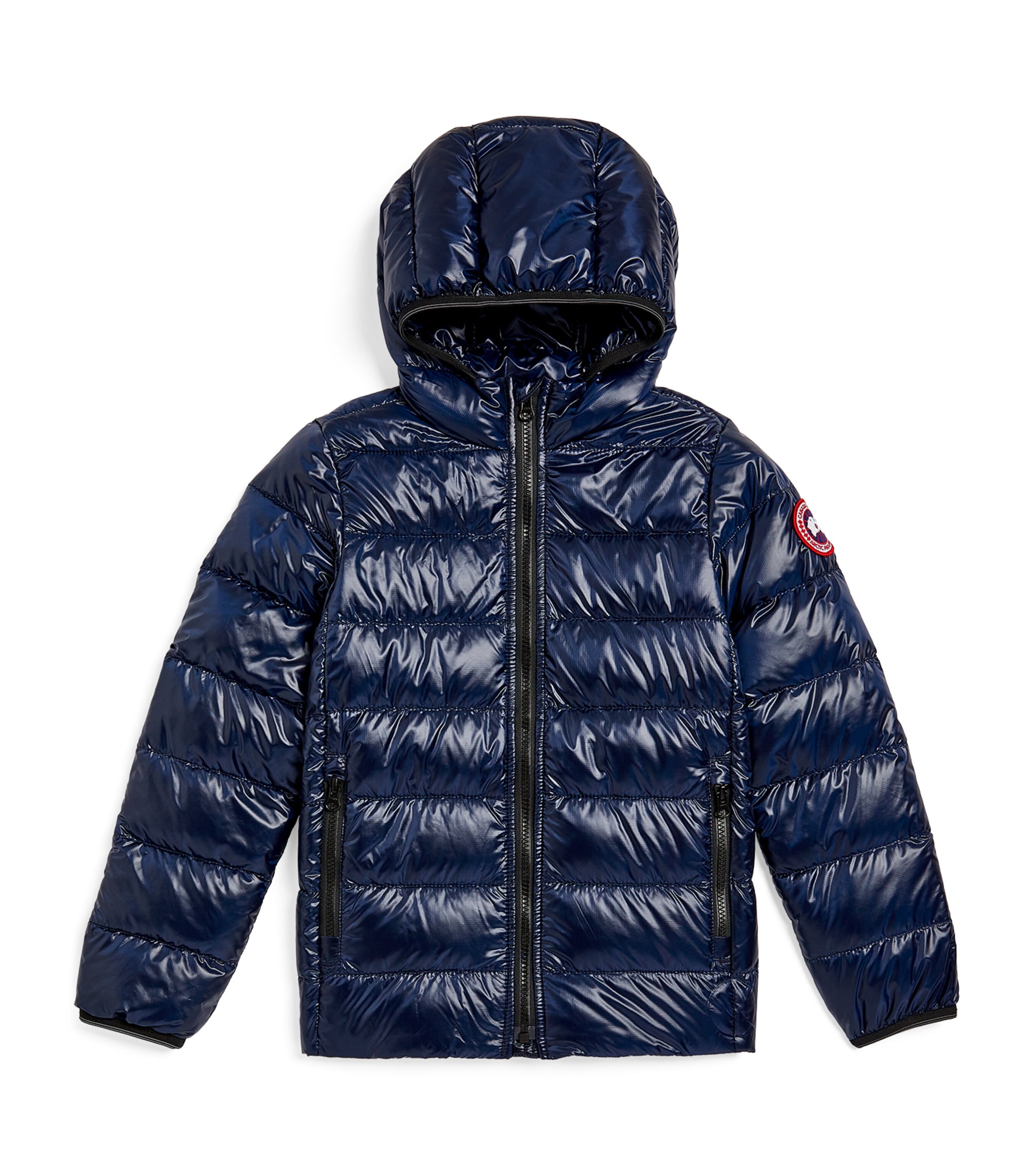 Canada Goose Crofton Hooded Jacket In Navy