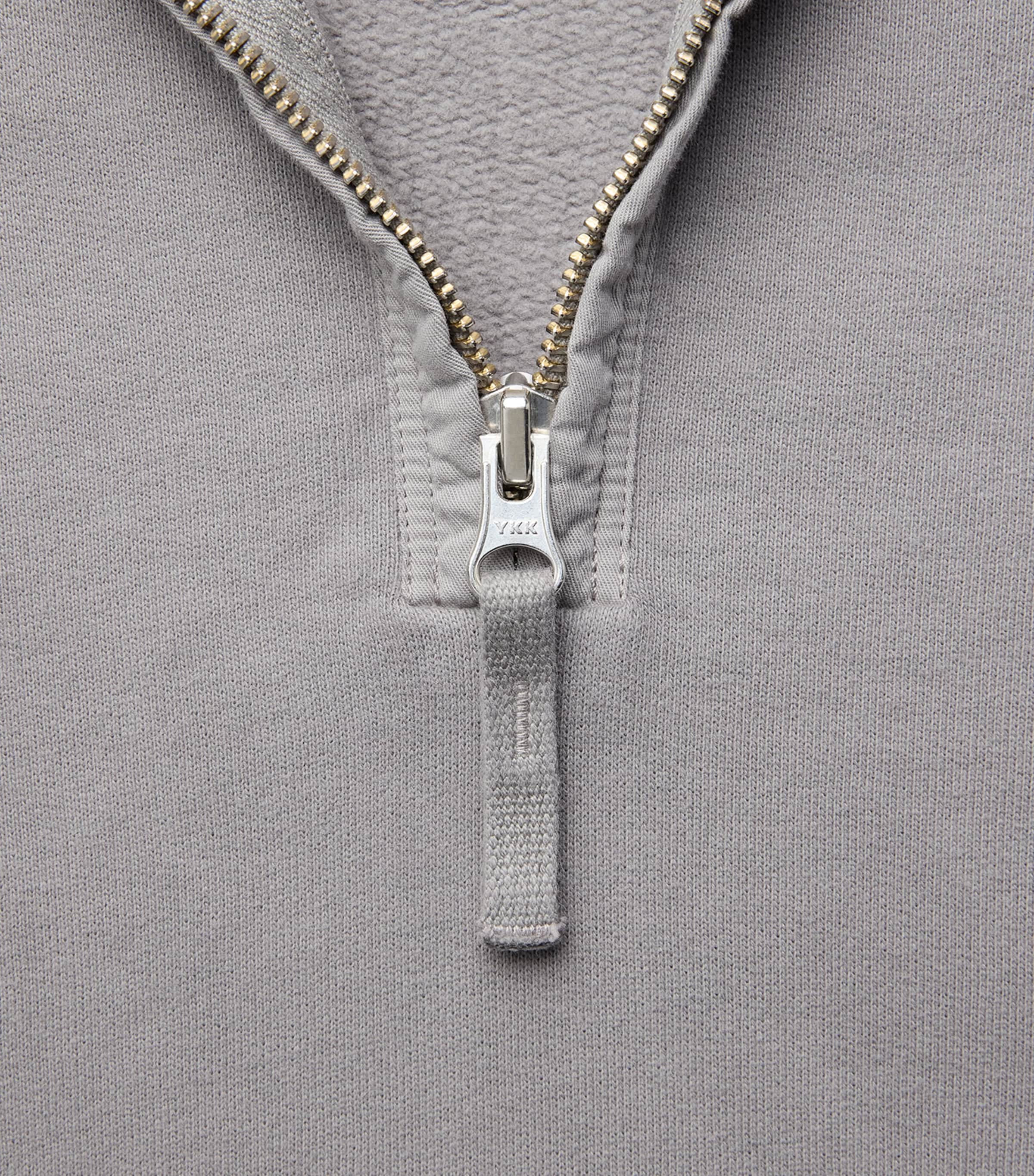 Stone Island Mens Organic Cotton Half-Zip Sweater Image 6