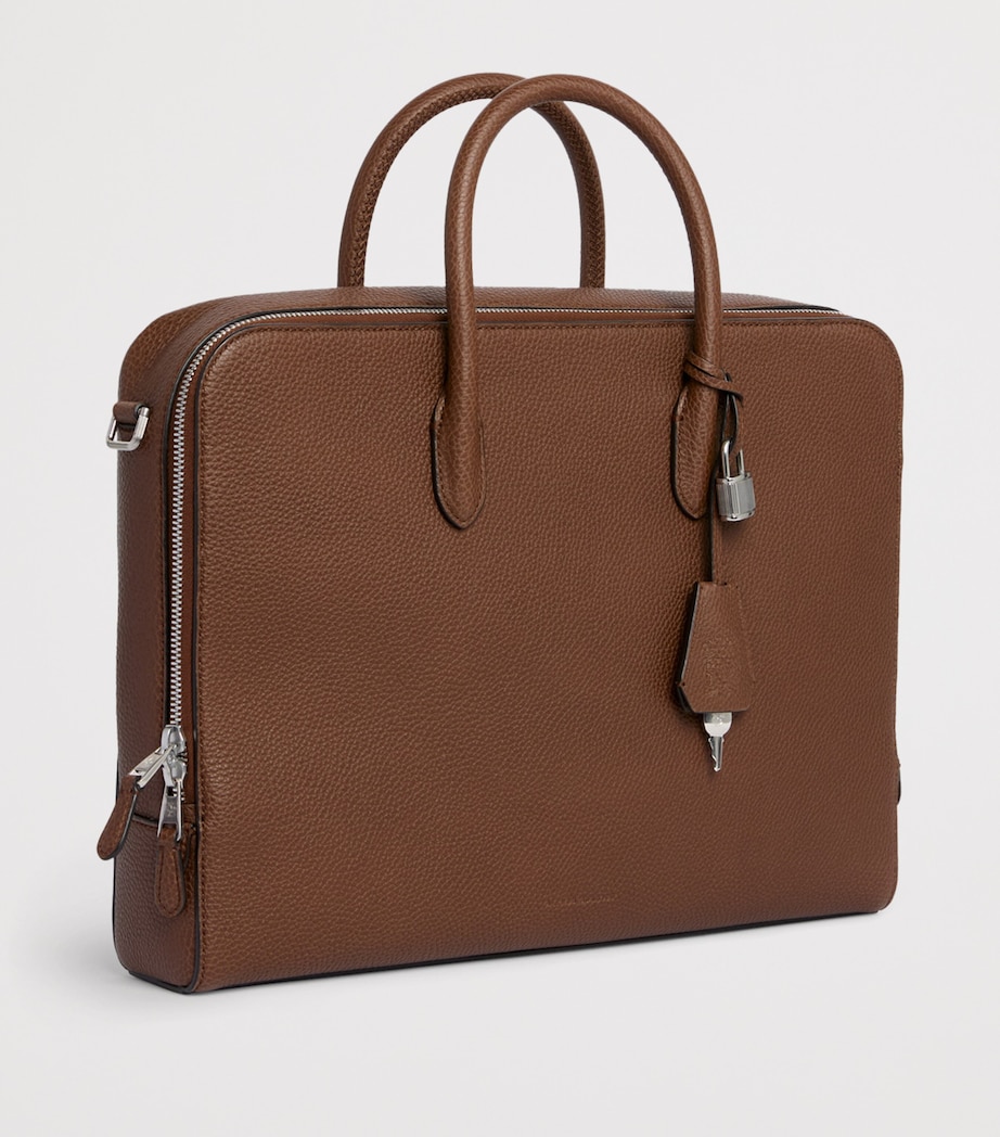 Dunhill Leather Bourdon 38 Briefcase Image 3