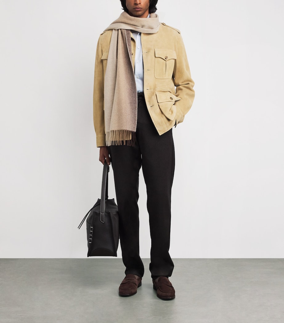 Cashmere Scarf BROWN/1114 Image 2