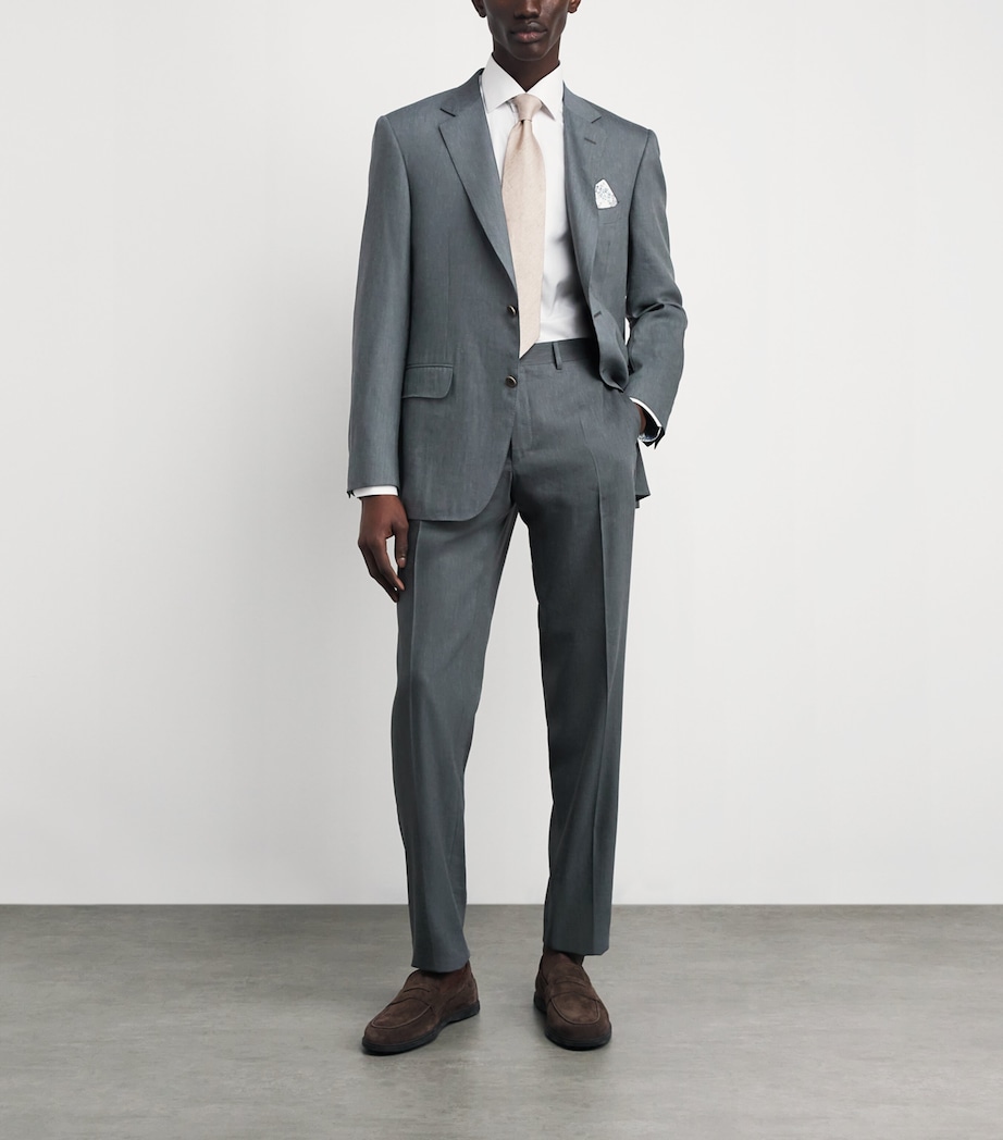 Linen-Wool 2-Piece Suit 111 Image 2