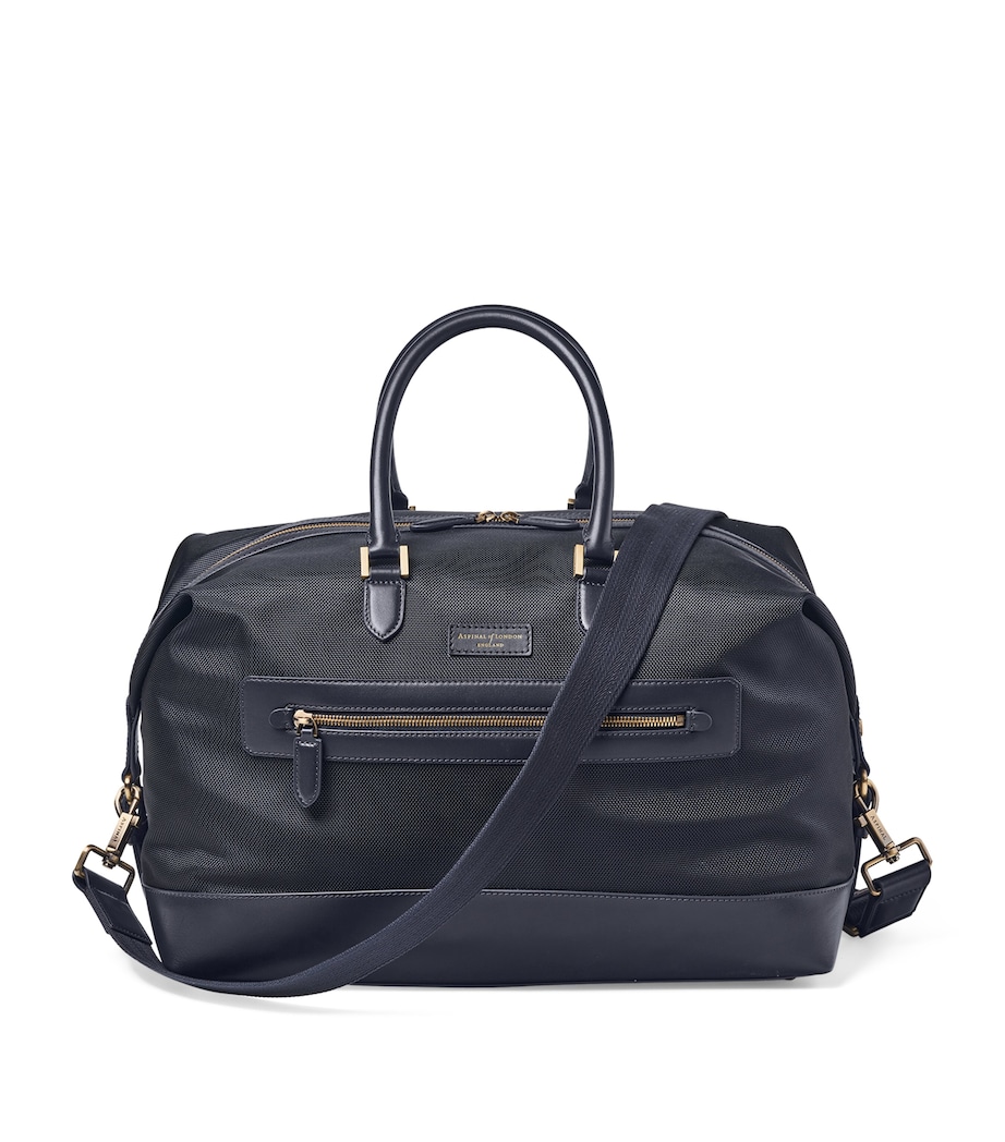Nylon Gym Bag NAVY Image 3