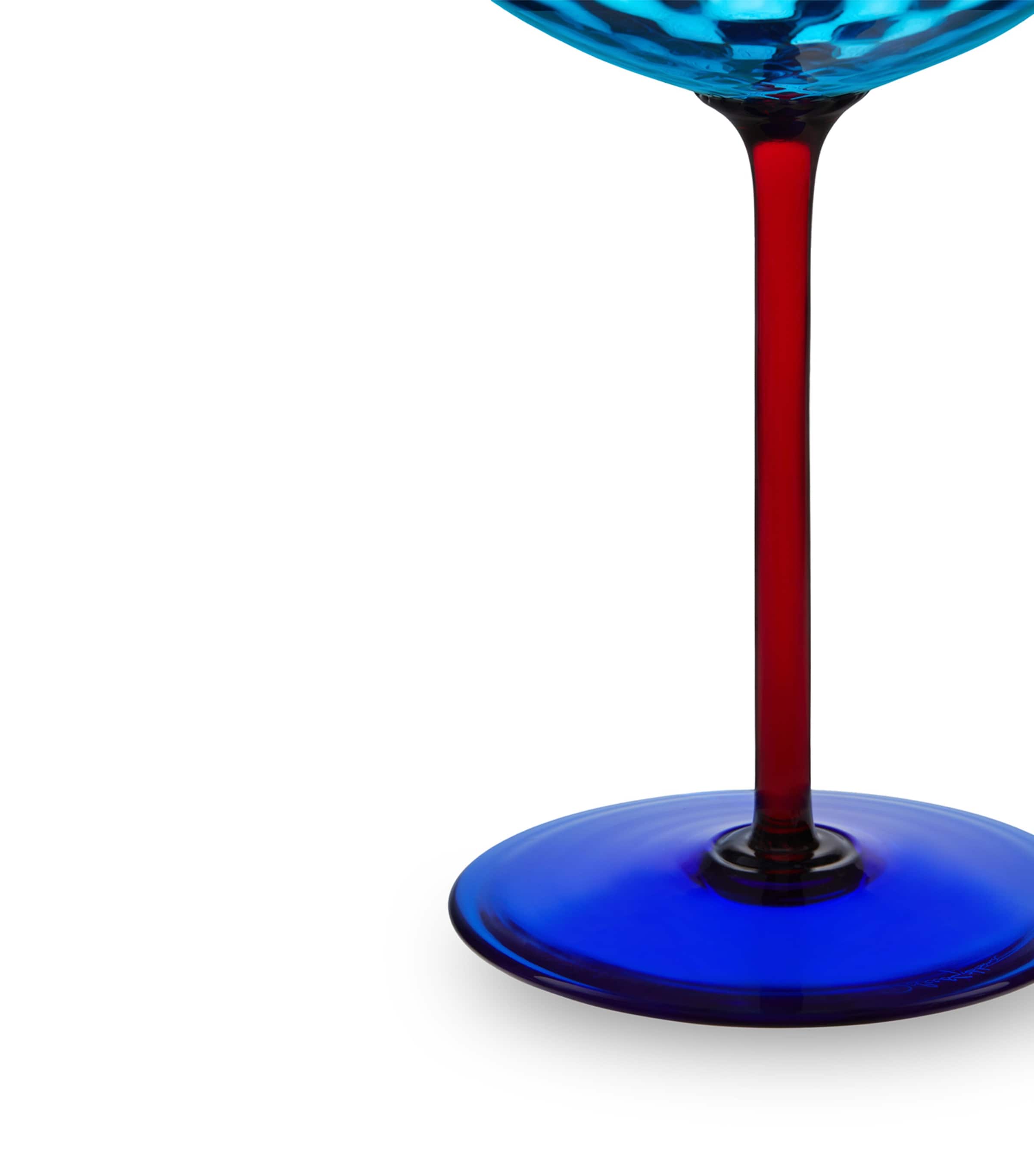 Dolce&Gabbana Casa Carretto Champagne Coupe Acquamar/rosso Image 3