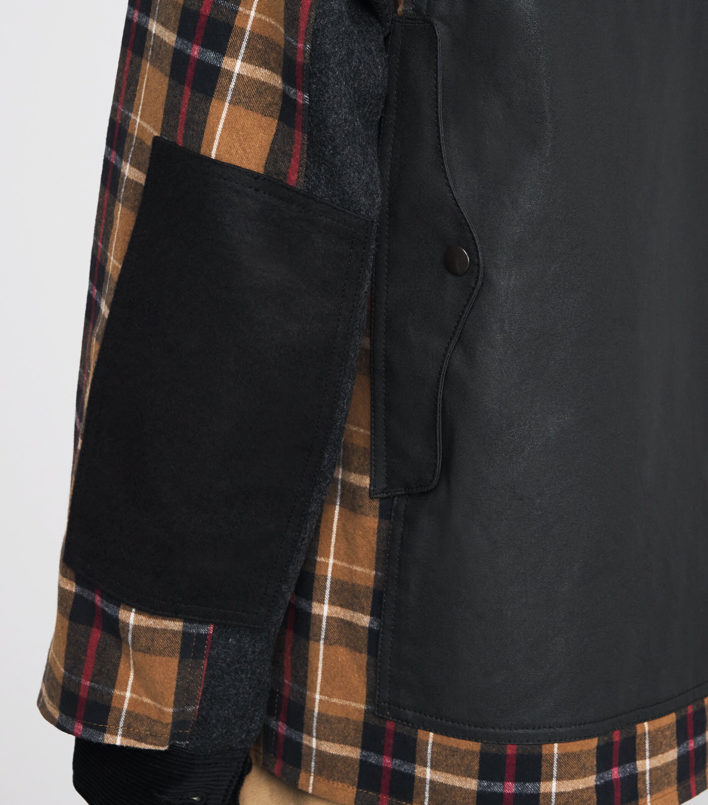 x Filson Cotton Check Jacket BGE/BLK/RED X BLK Image 6
