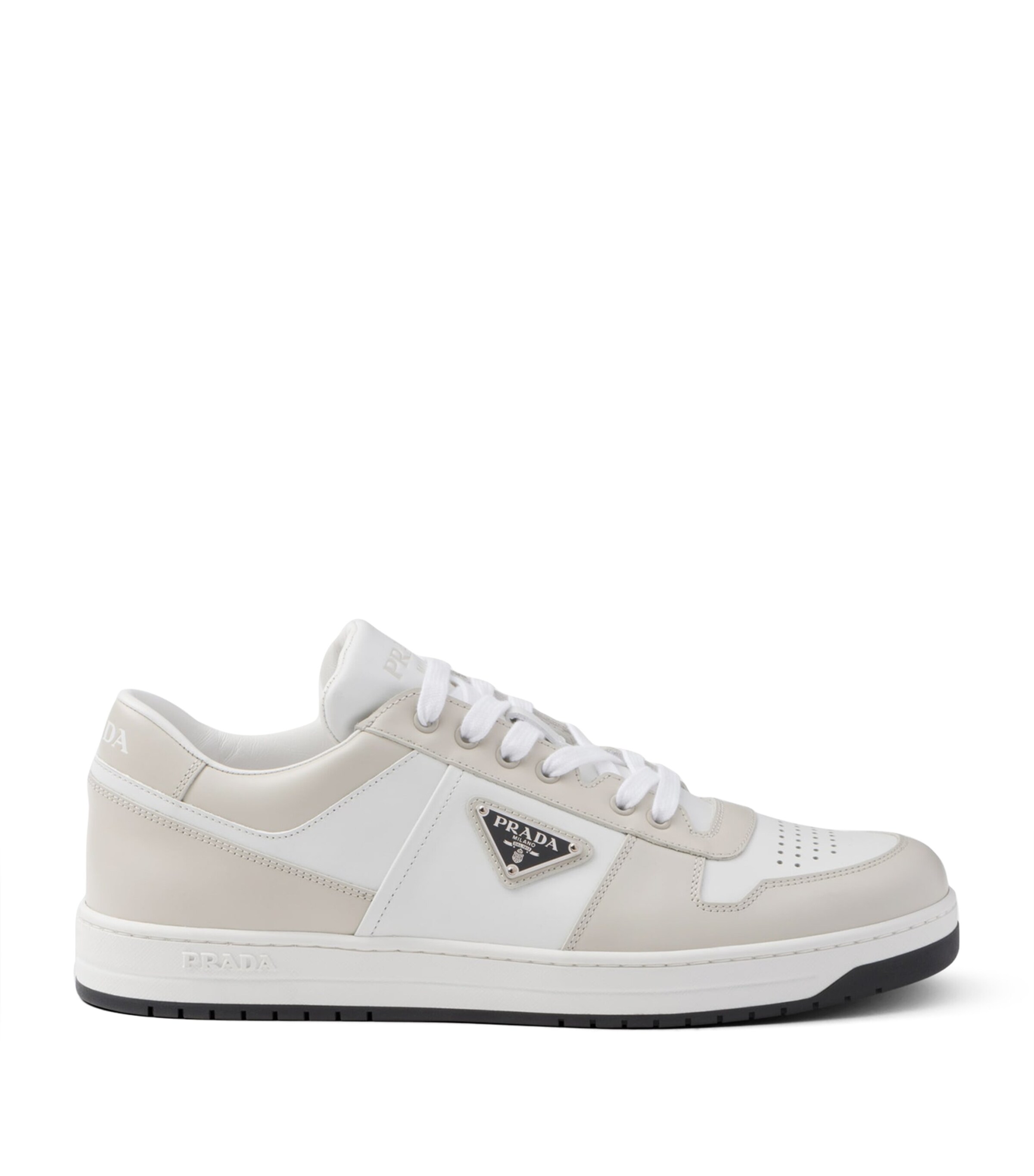 Prada Leather Downtown Sneakers Image 1