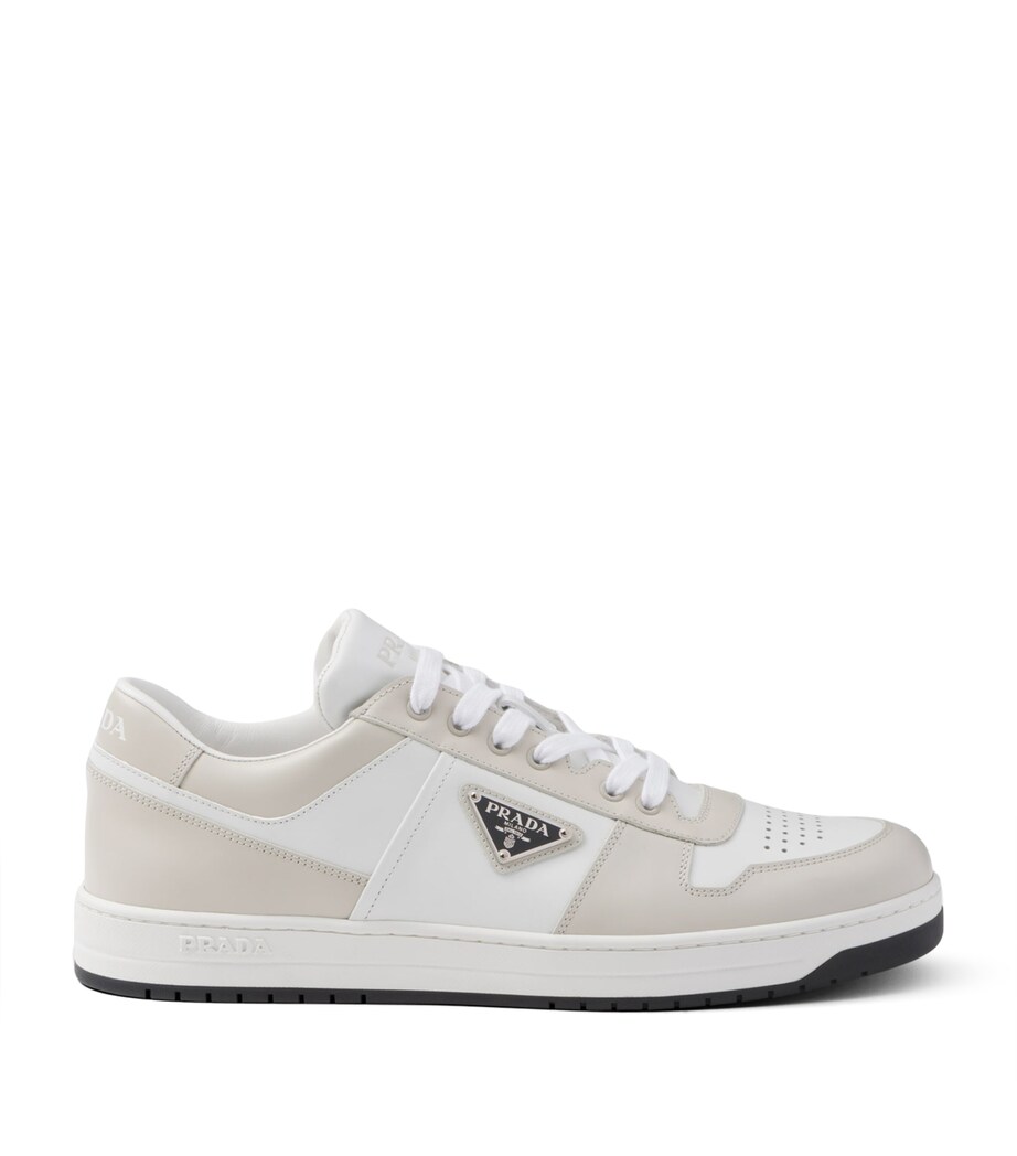 Prada Leather Downtown Sneakers Image 1