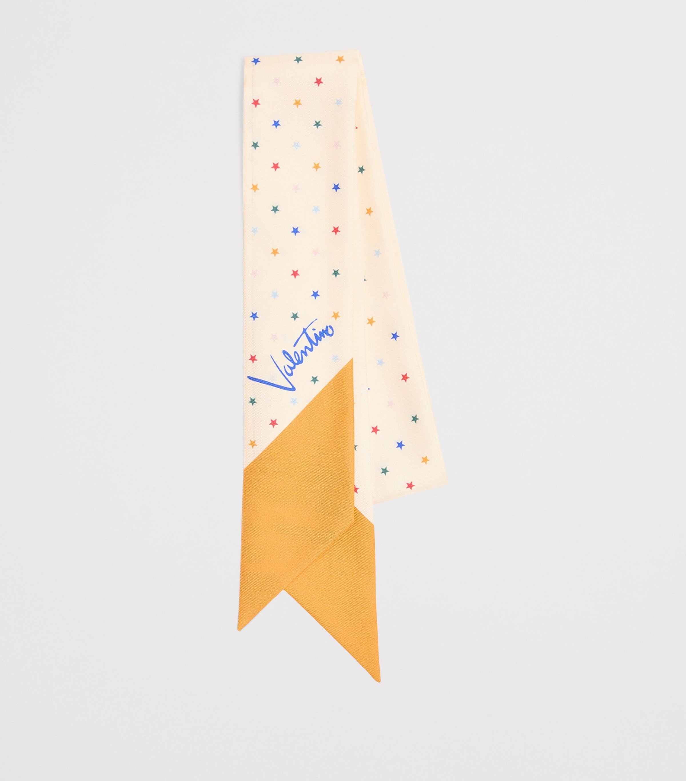 Valentino Garavani Silk Stars Skinny Scarf Image 2