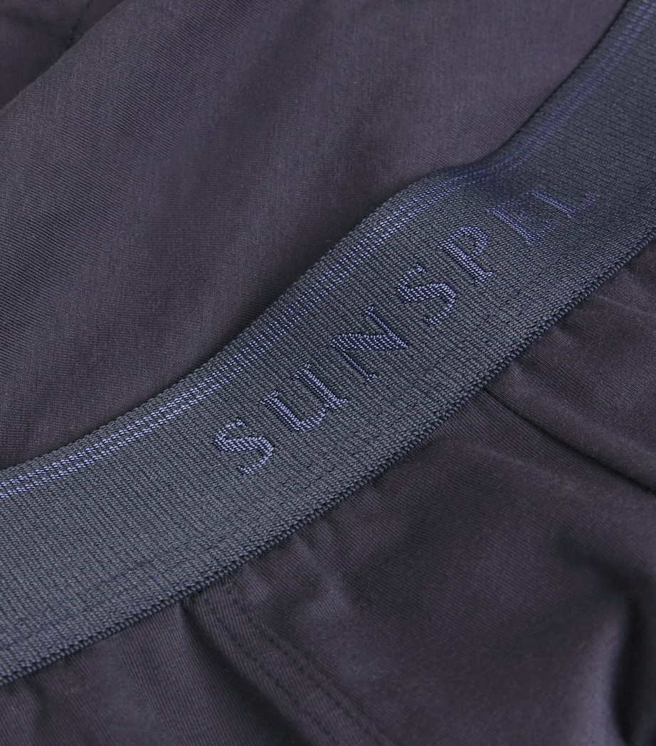 Stretch-Cotton Trunks (Pack of 3) BUAA NAVY Image 5