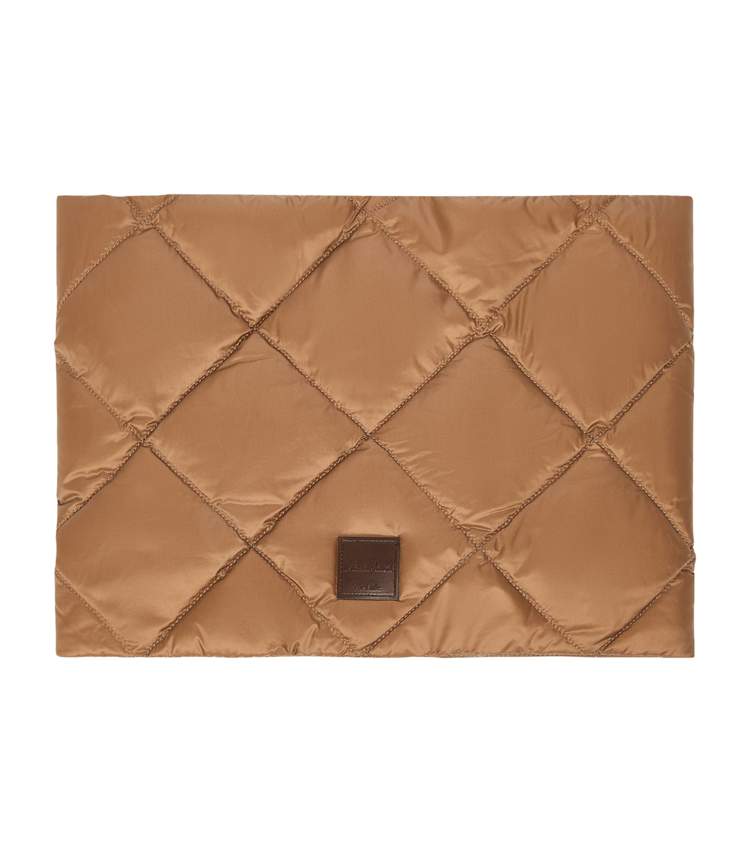 Water-Repellent Canvas Padded Collar CARAMEL Image 3