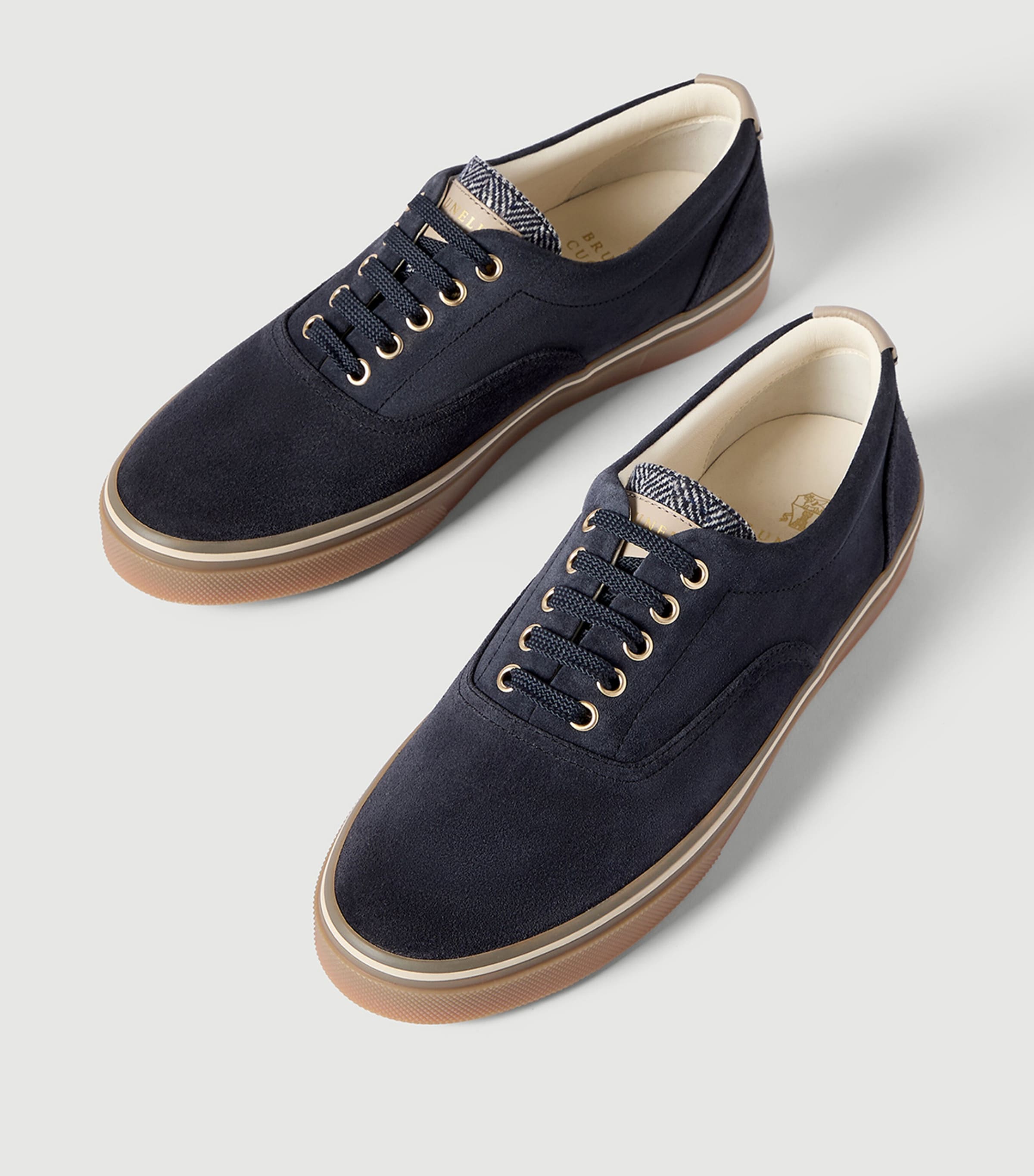 Brunello Cucinelli Suede Sneakers Image 3