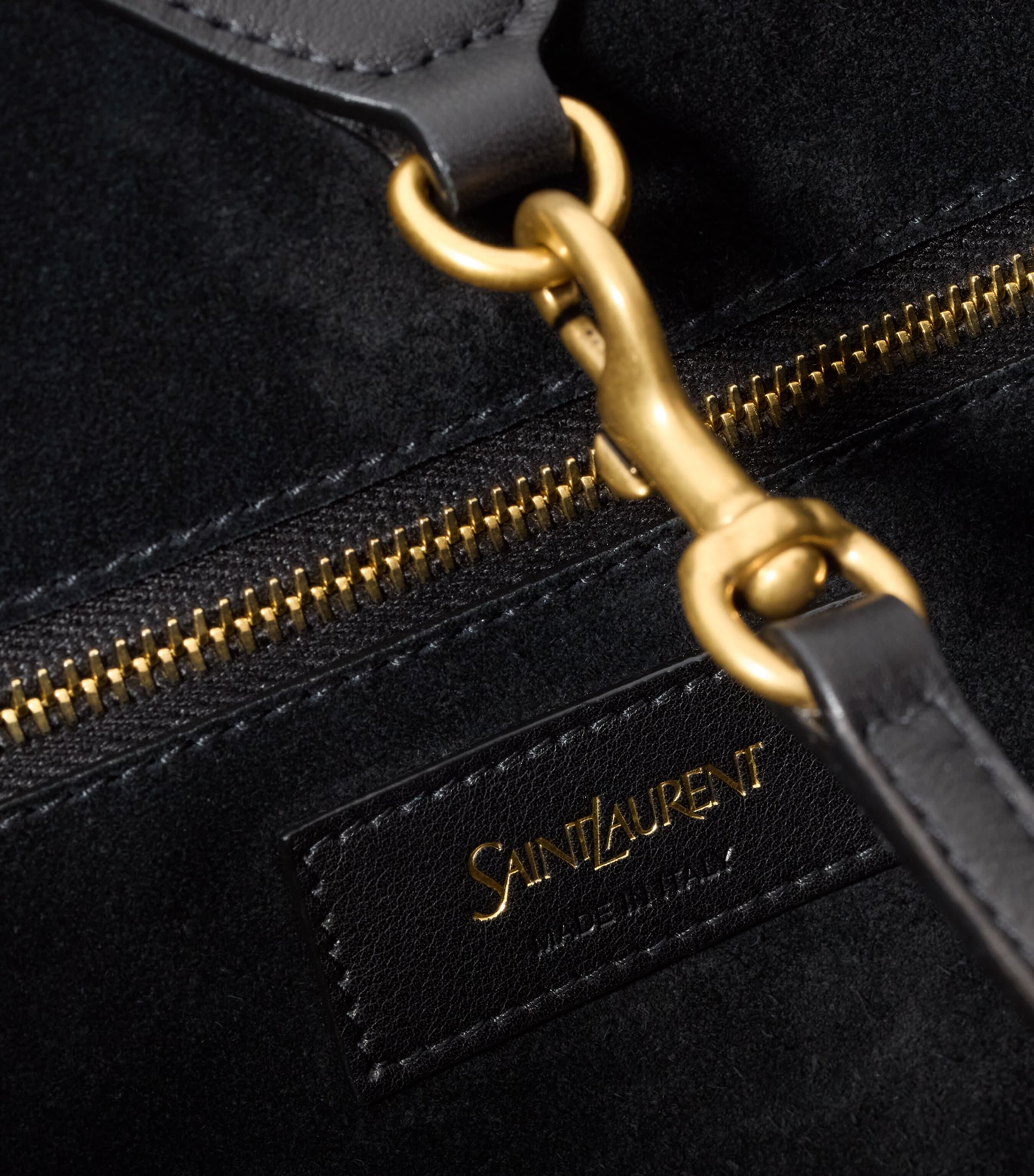 Leather Y Tote Bag 1000 Image 7