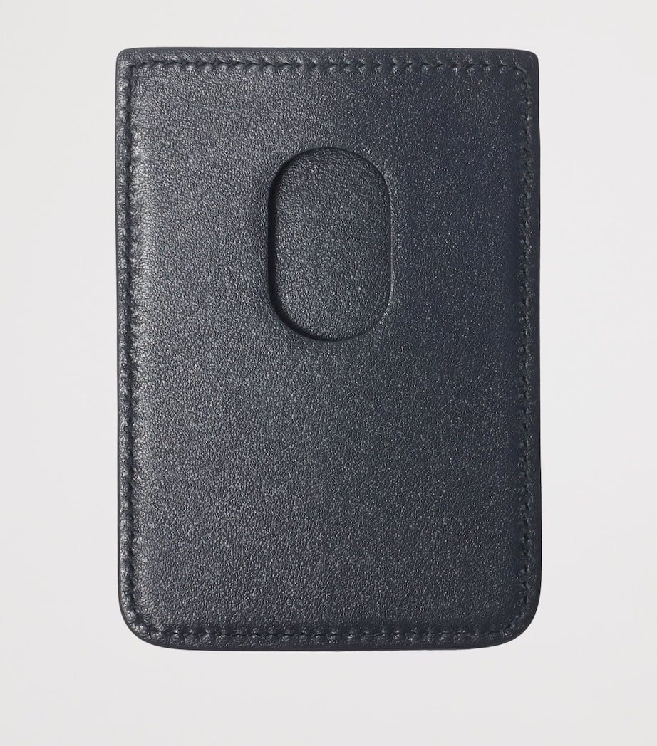 Leather EKD MagSafe Card Holder MIDNIGHT Image 2