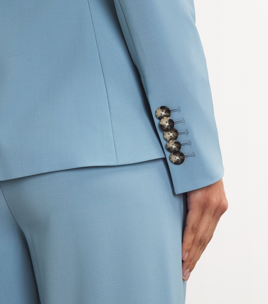 Wool-Blend Miller Dickey Blazer SEA GLASS Image 6