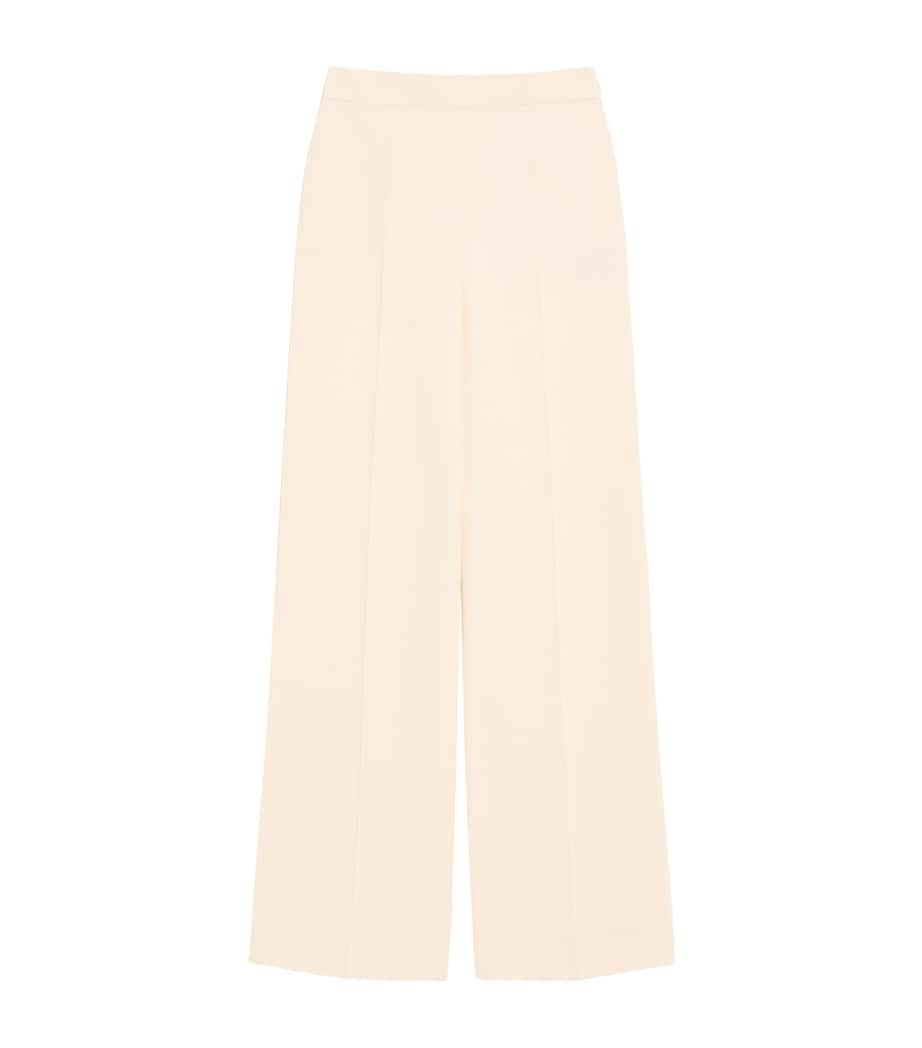 Valentino Womens Silk Tailored Trousers Image 1