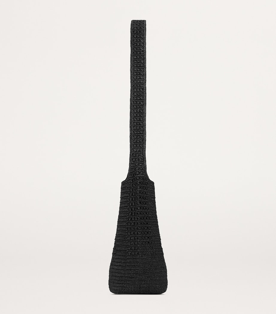 Saint Laurent Raffia Le 5 á 7 Shoulder Bag Image 4
