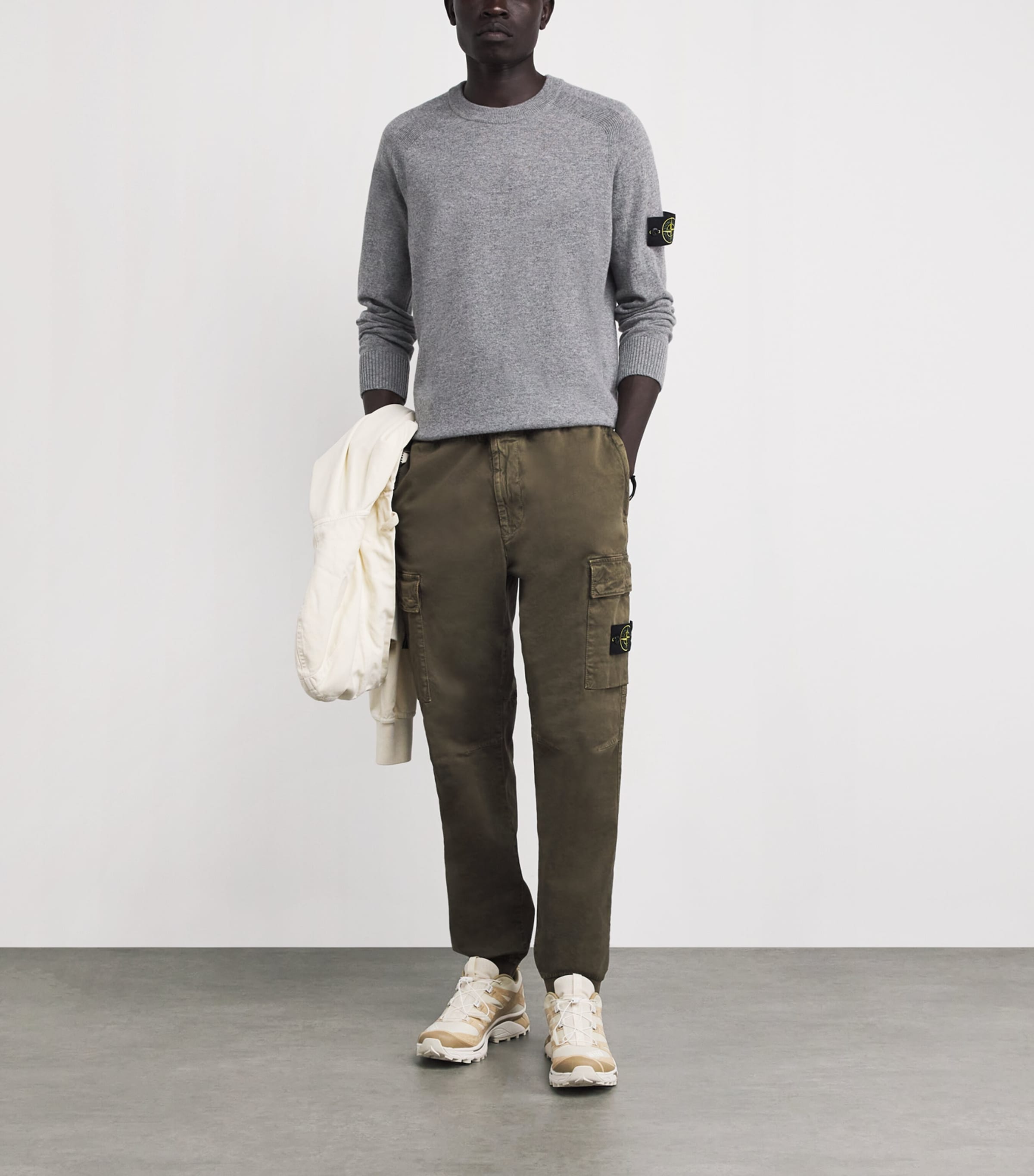 Virgin Wool Sweater V0M6B Image 2