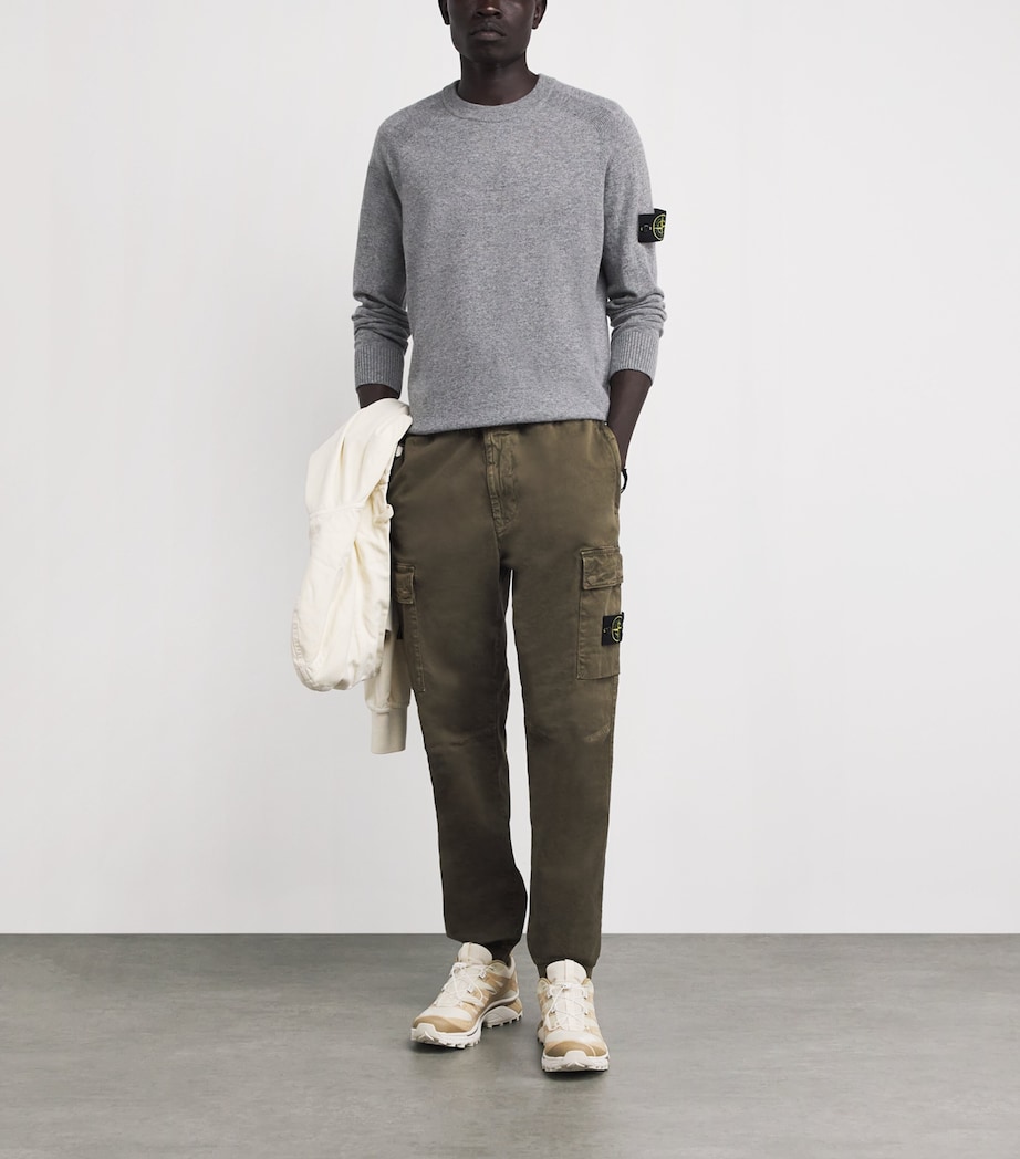 Virgin Wool Sweater V0M6B Image 2