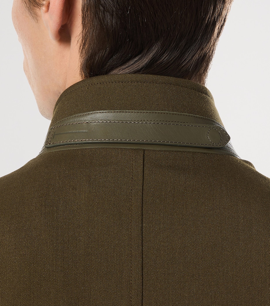 Wool-Cashmere-Silk Bomber Jacket GAV Image 5