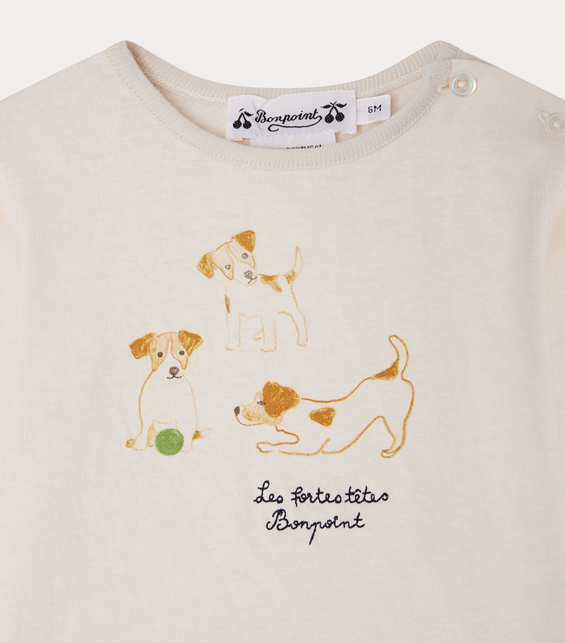 THOM INSPIRED SHIRT SET WITH DOG PRINT25S IN OXFORD COTTON 266233