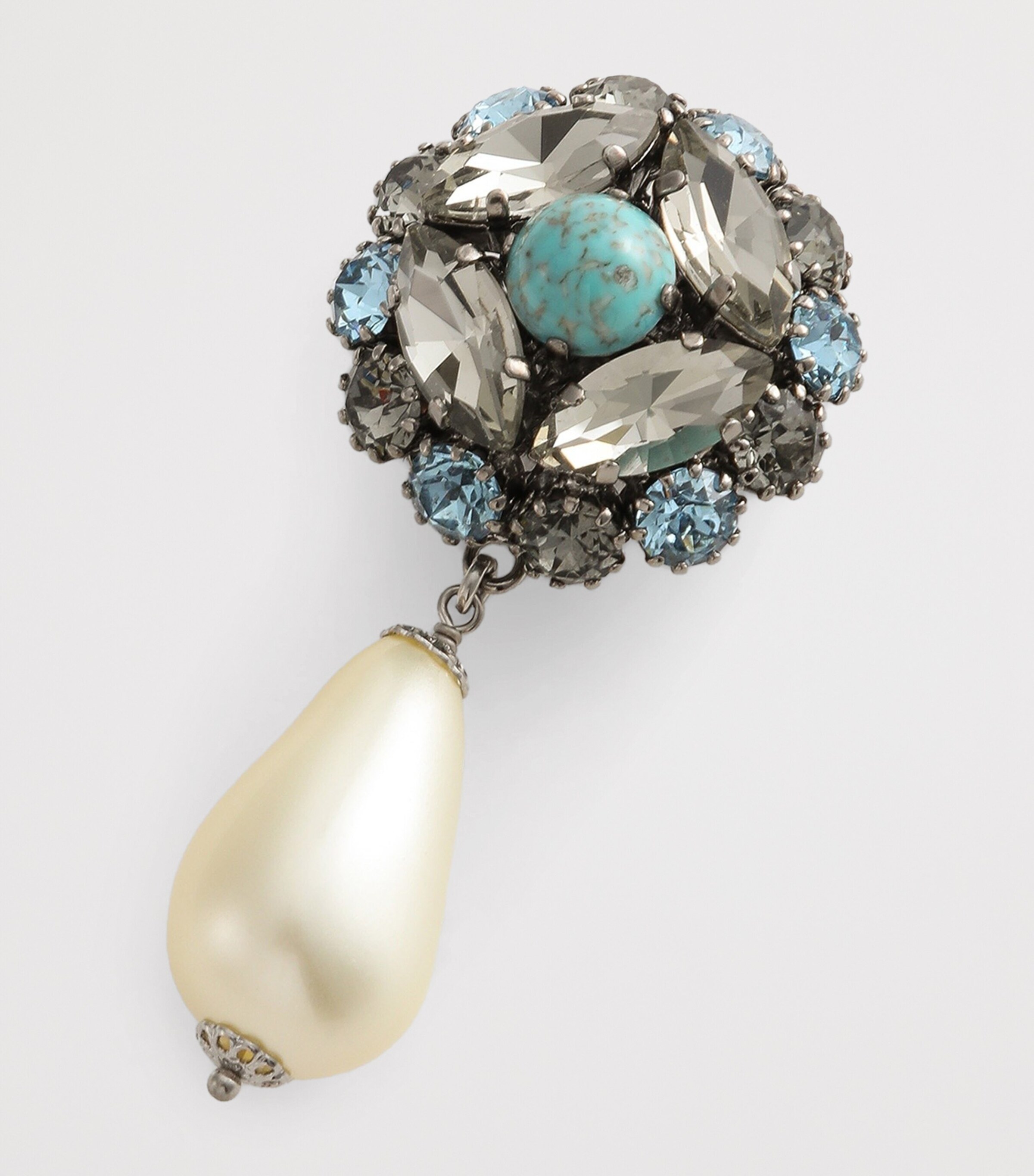Dolce&Gabbana Embellished Clip-On Earrings Mult Image 2