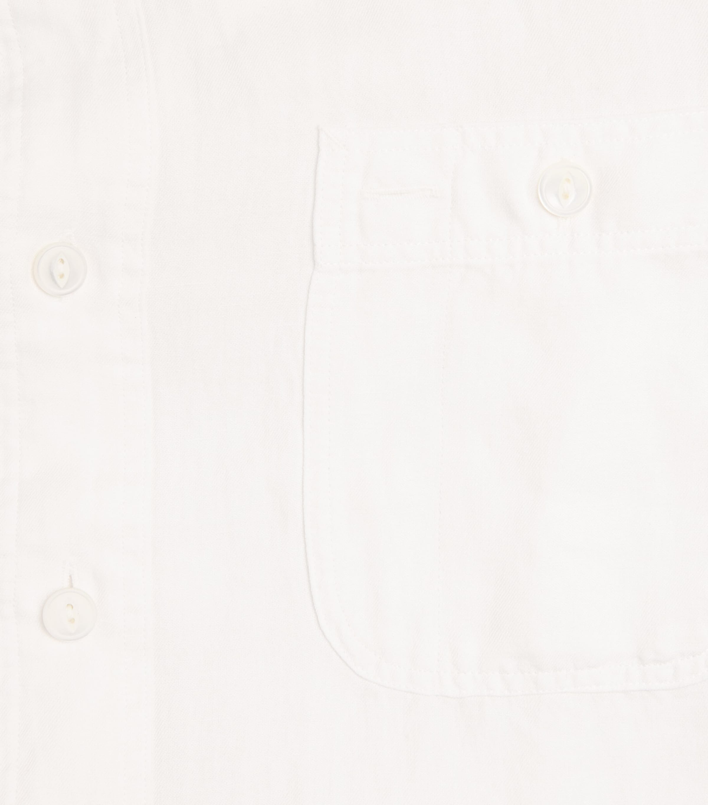 Polo Ralph Lauren Mens Linen-Silk Classic Fit Shirt White Image 6