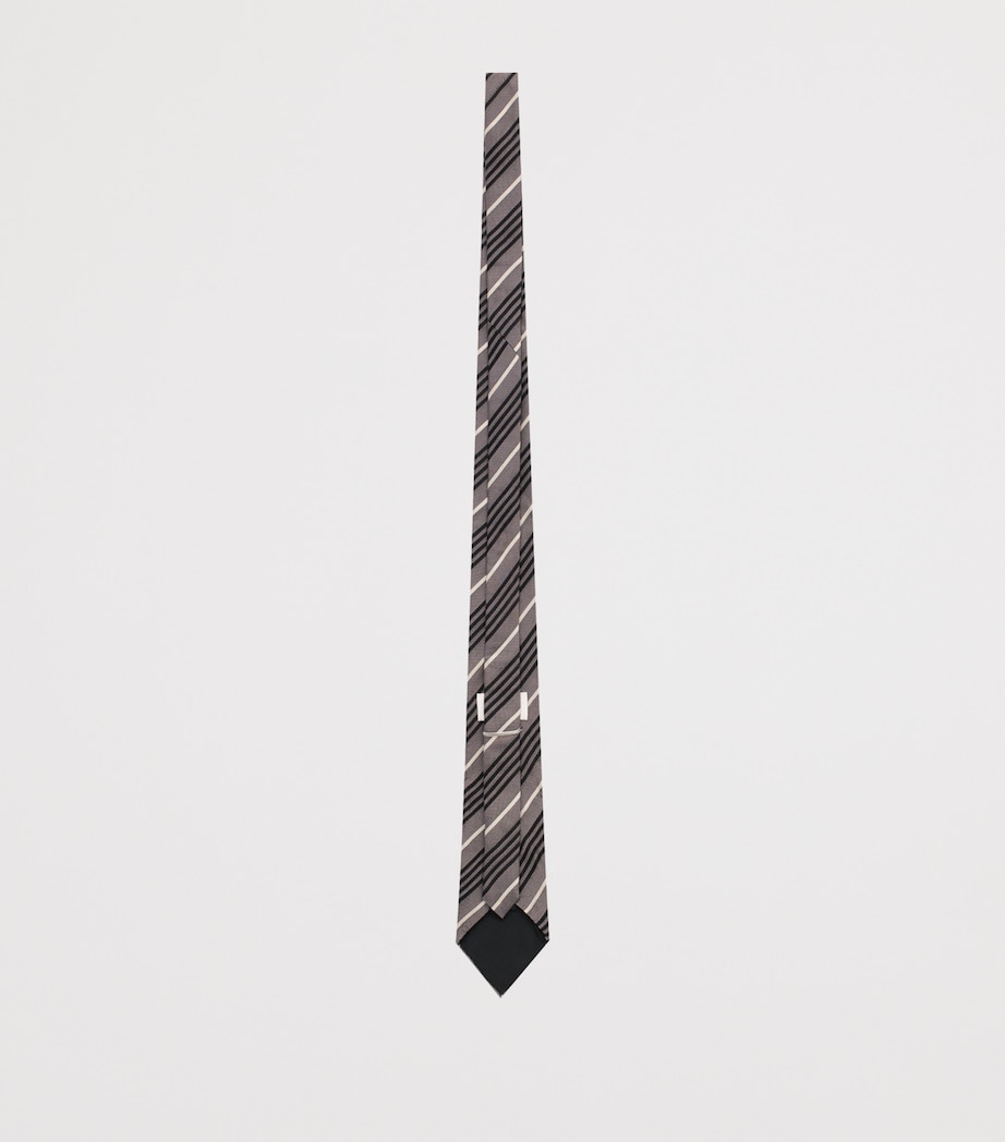 Silk Jacquard Stripe Tie 2860 Image 2