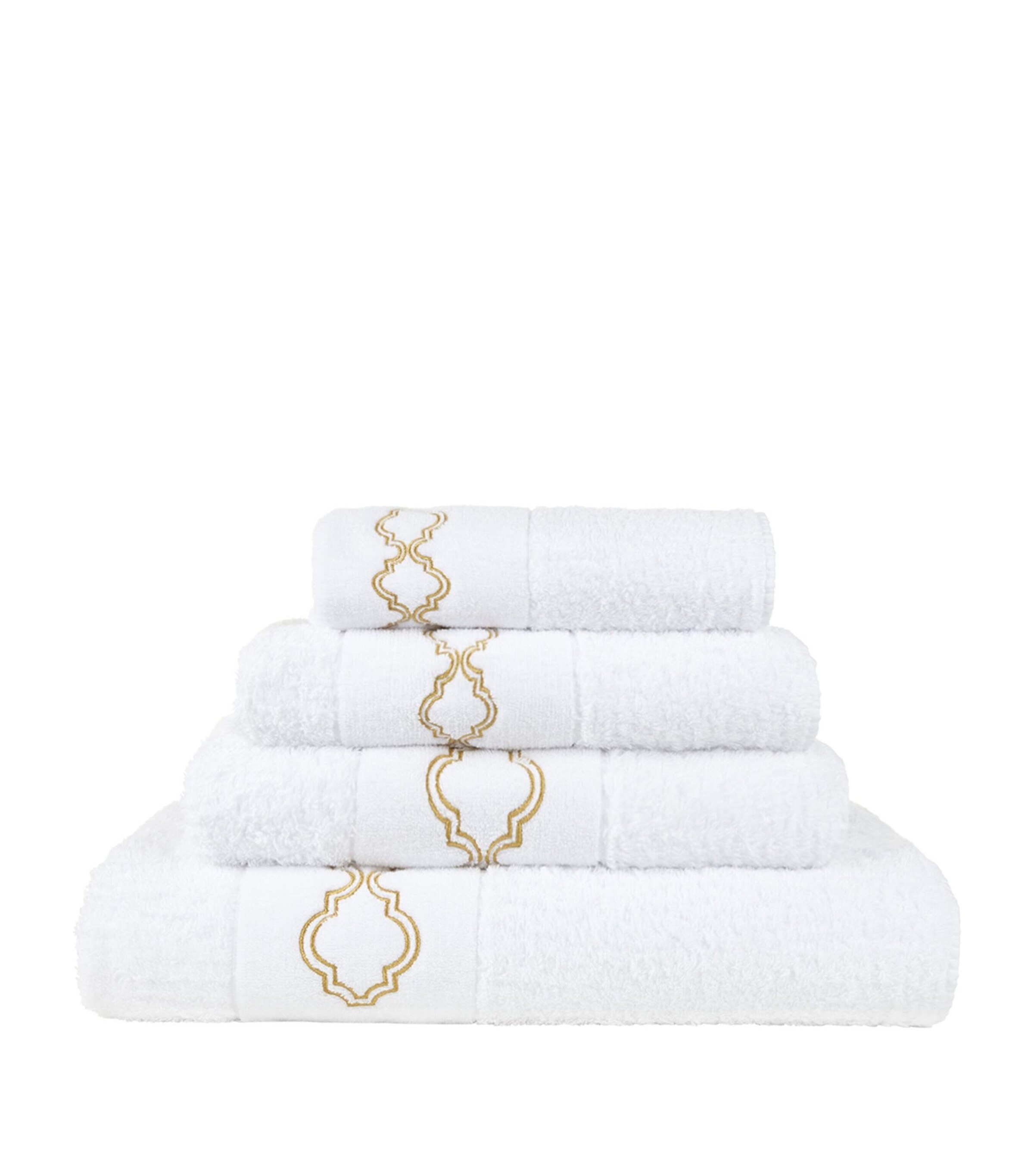 Abyss & Habidecor Chanti Guest Towel In Gold