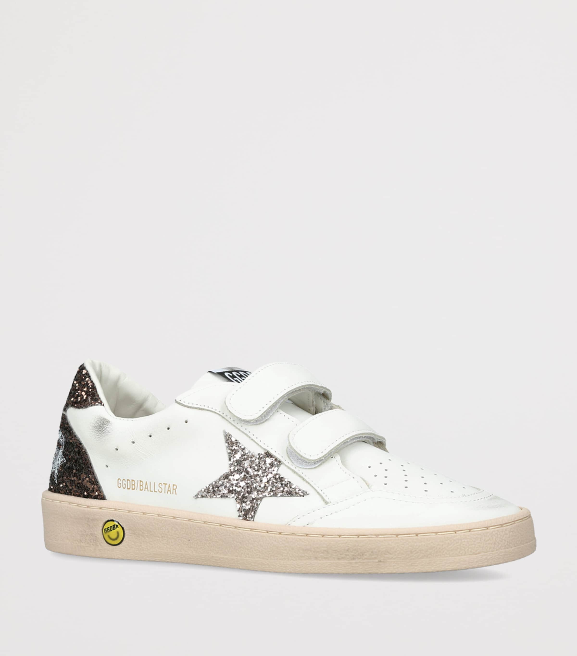 Golden Goose Leather Ball Star Sneakers White/oth Image 2