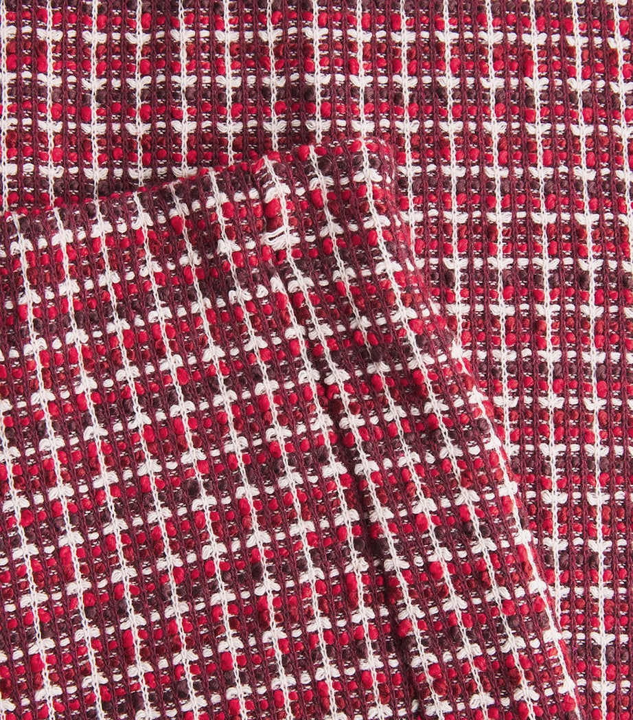 ME+EM Womens Wide Palazzo Trousers Pomegranate Red Image 6