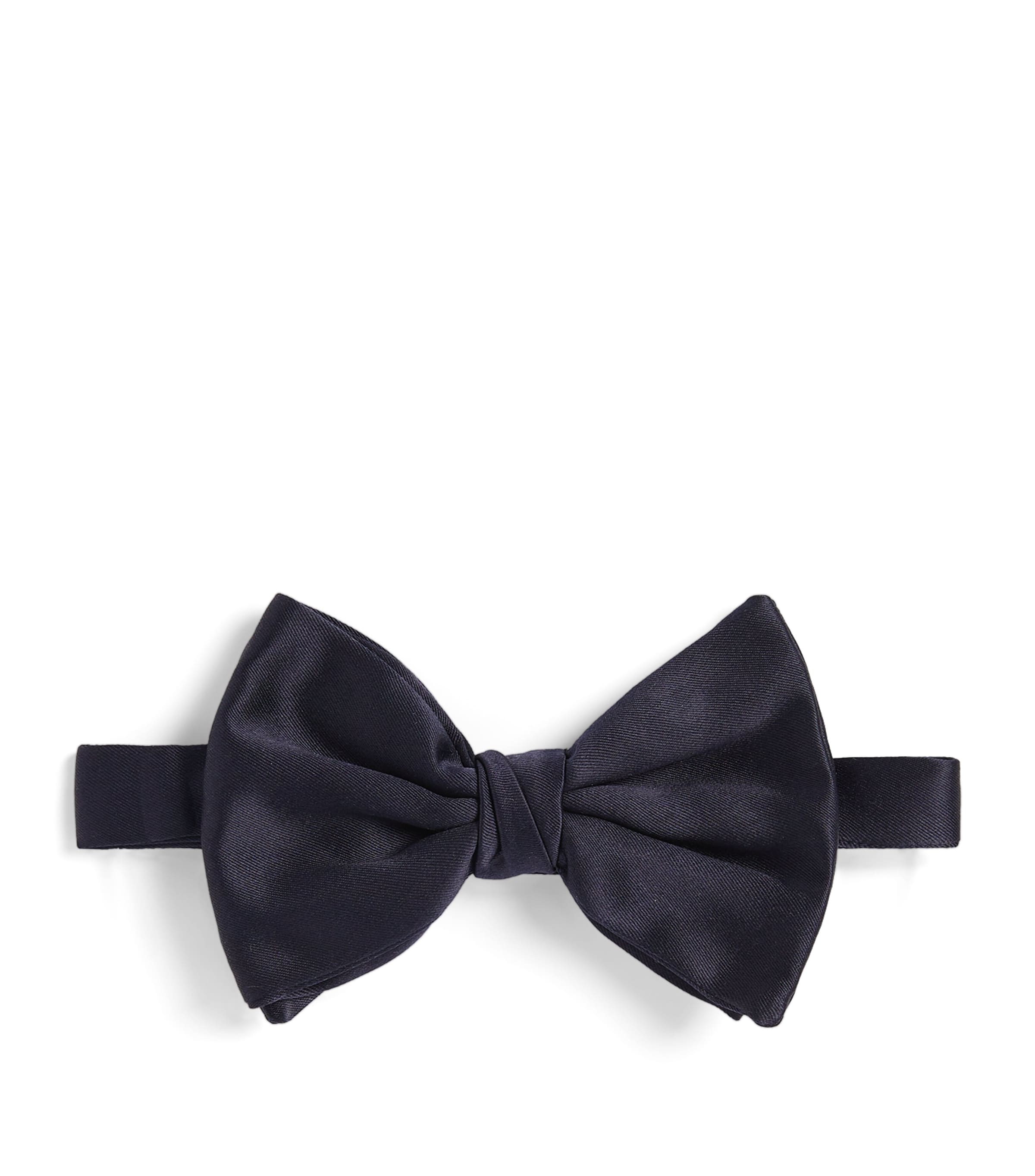 GIORGIO ARMANI LARGE SILK PRE-TIED BOWTIE 