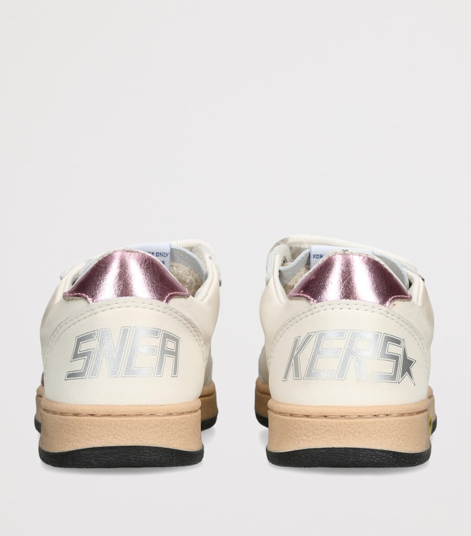 Leather Ball Star Sneakers PINK COMB Image 2