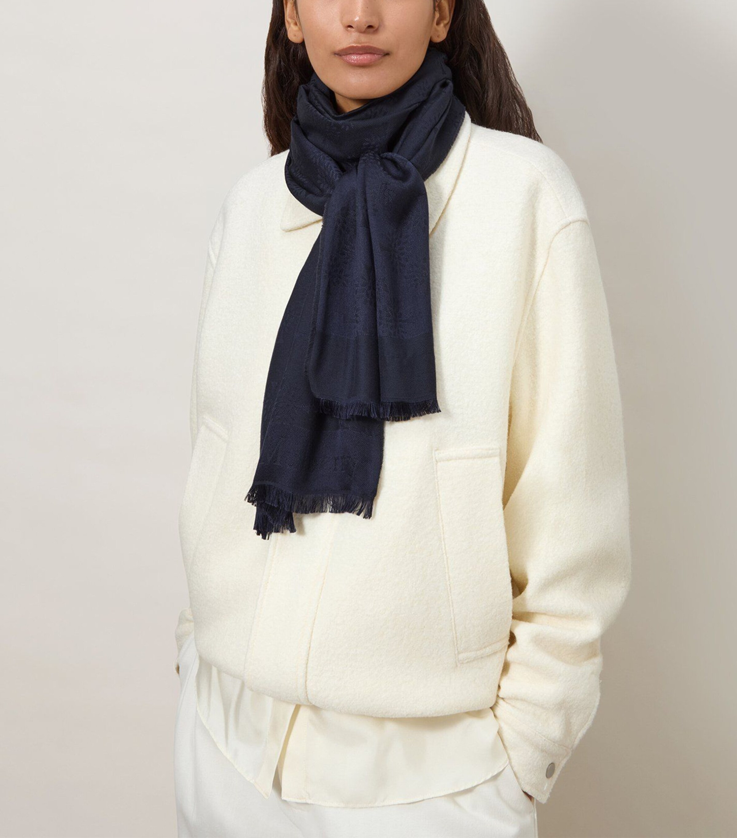 Mulberry Silk-Cotton Tree Scarf Night Sky Image 2