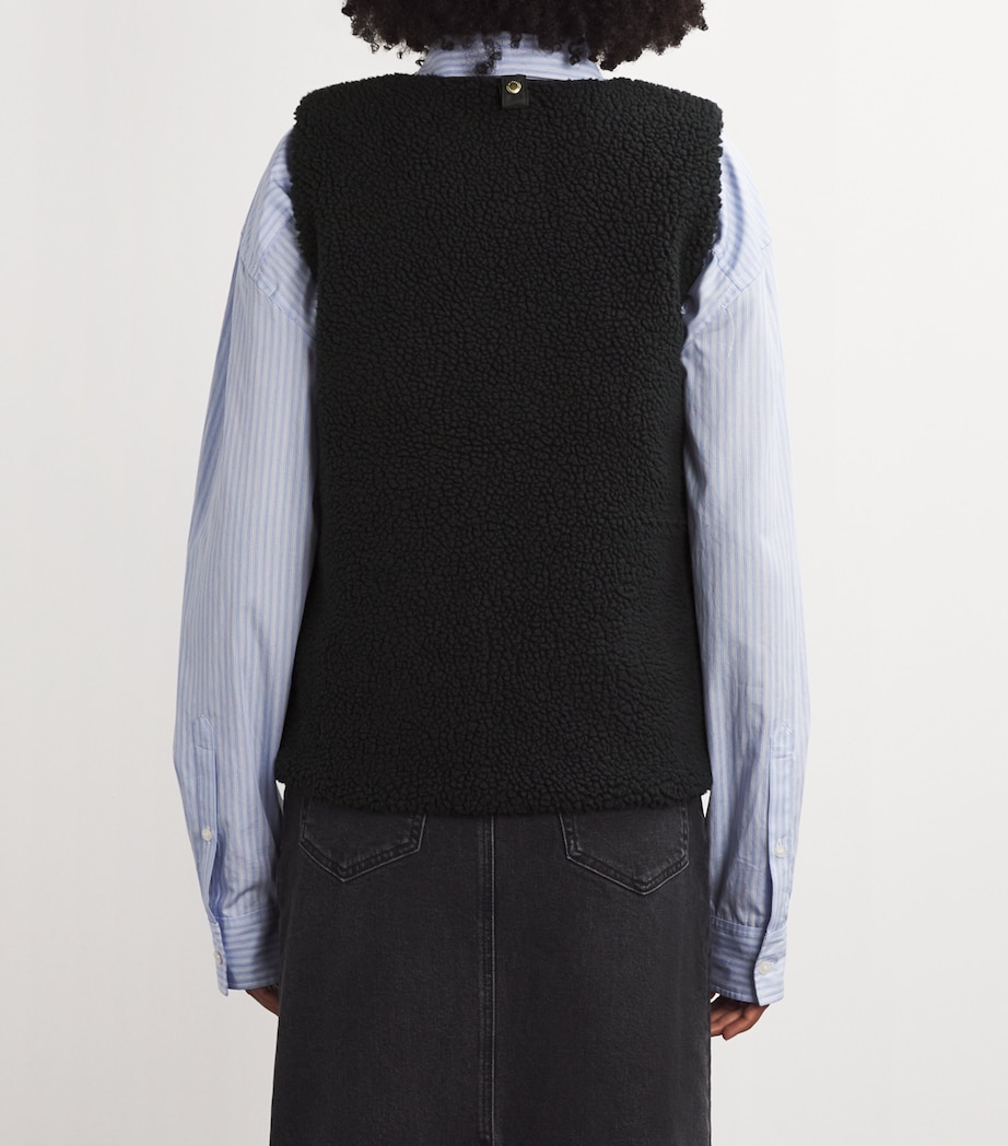 Textured Dulsie Gilet BK11 BLACK/CLASSIC Image 4